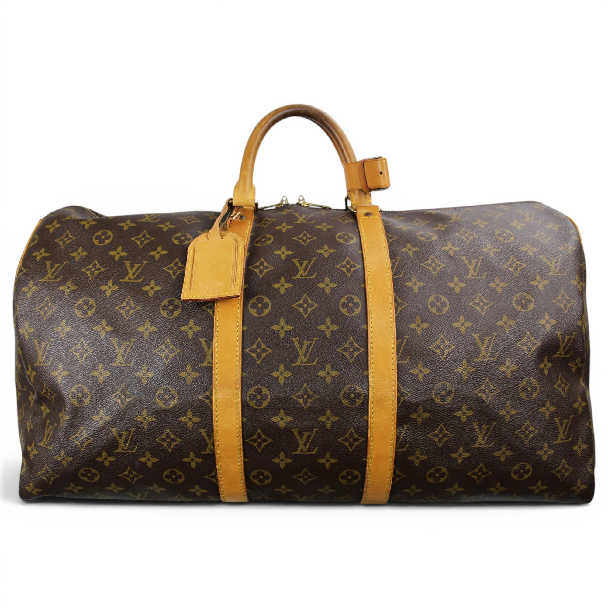 Keepall leather 48h bag