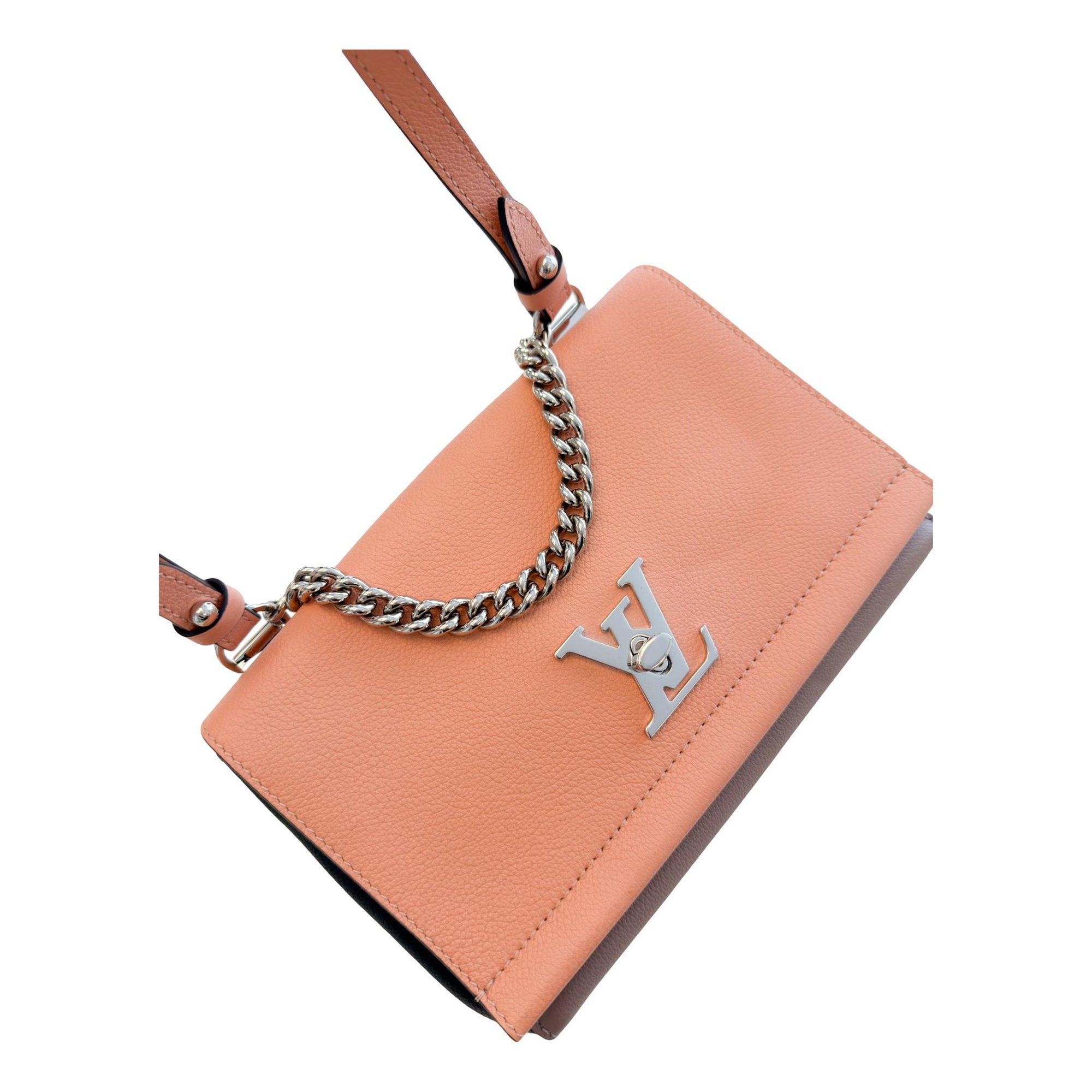 Lockme leather handbag