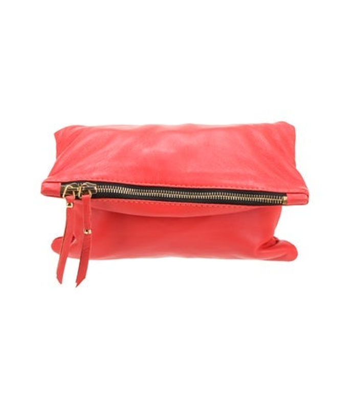Maje Leather Clutch