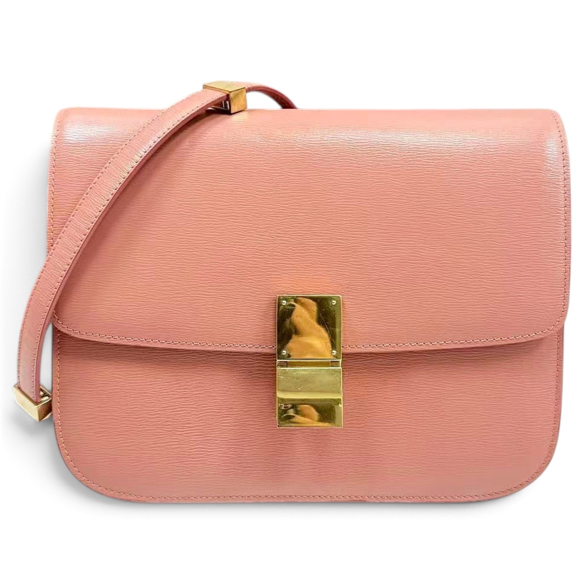 Classic leather crossbody bag