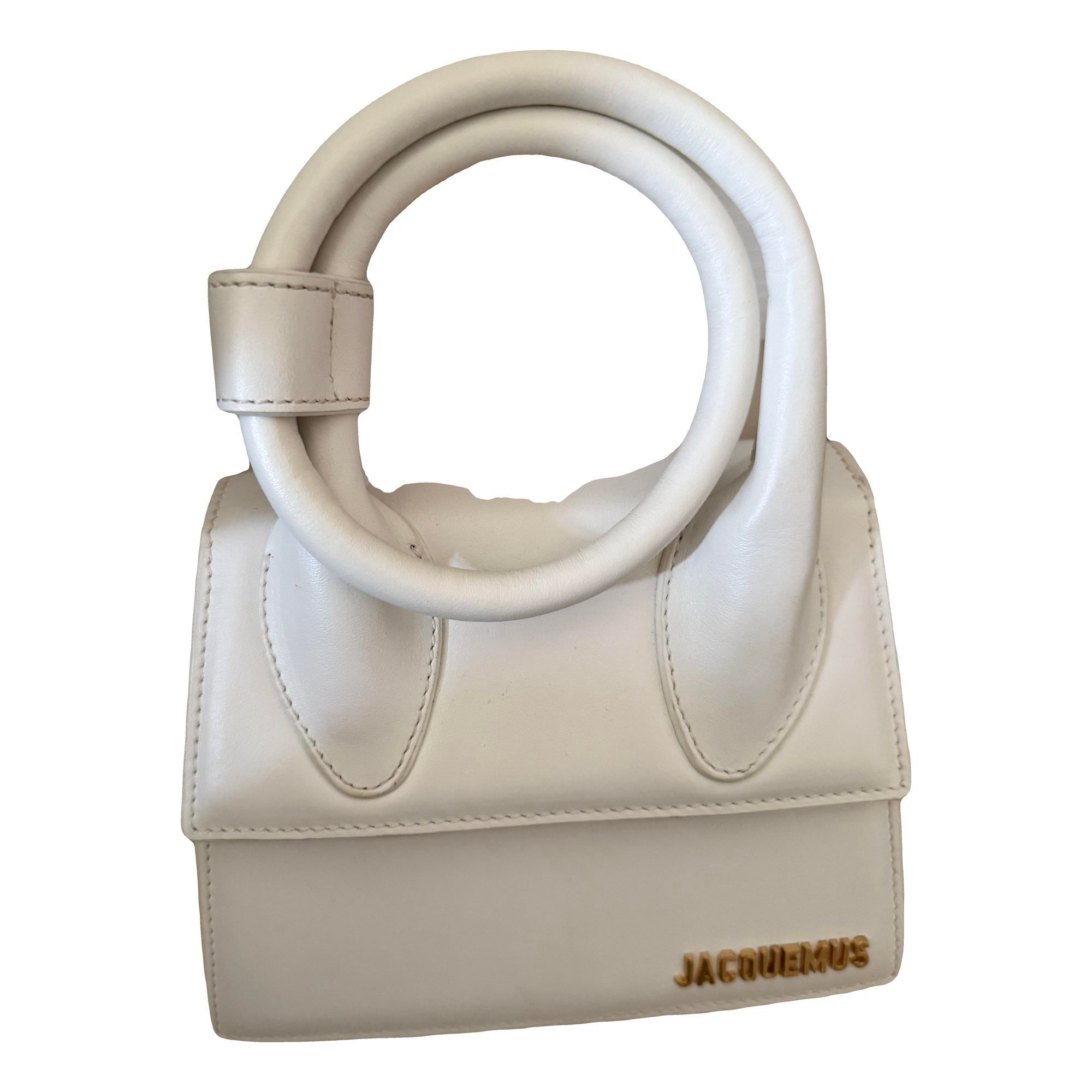 Le Chiquito Noeud leather crossbody bag