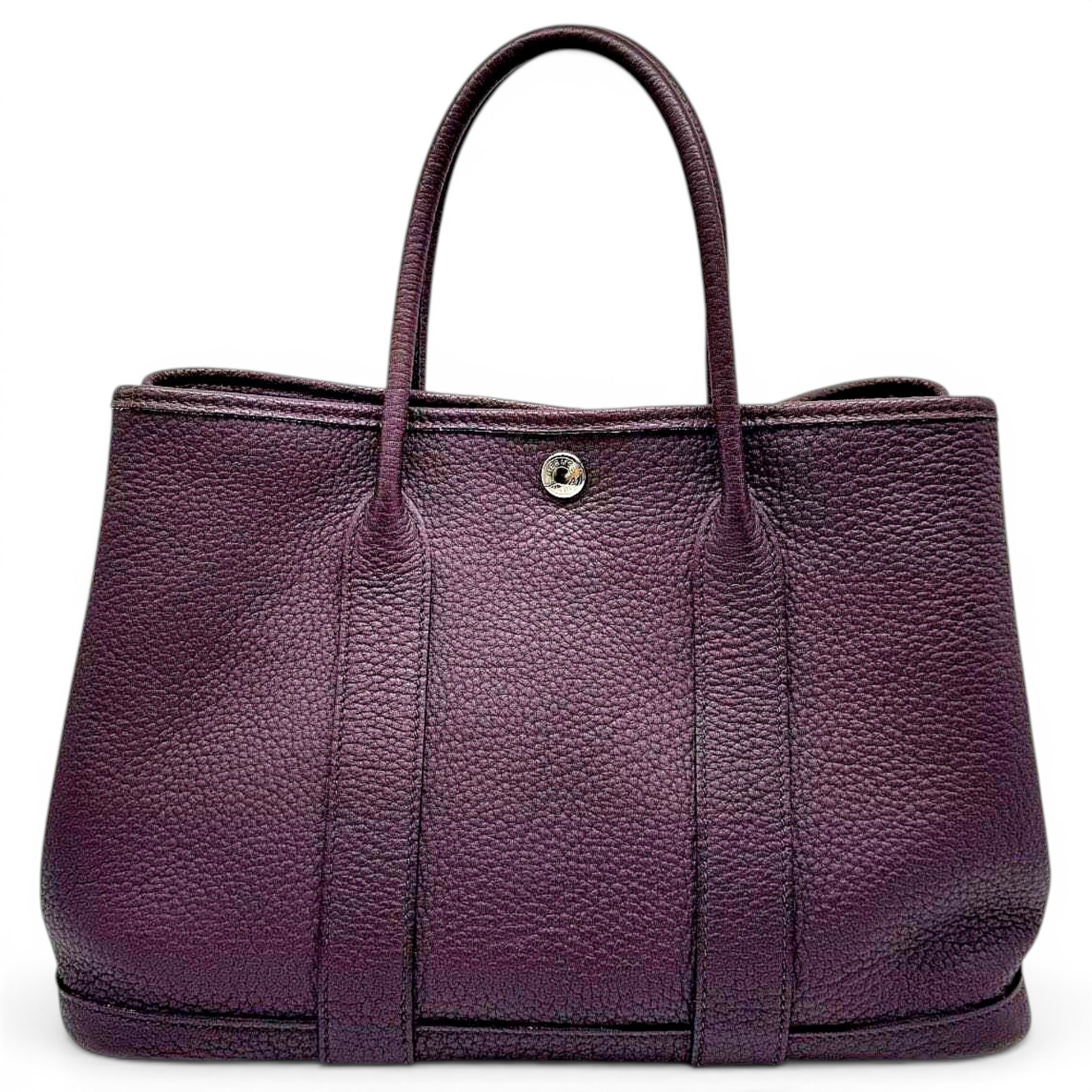Garden Party leather handbag