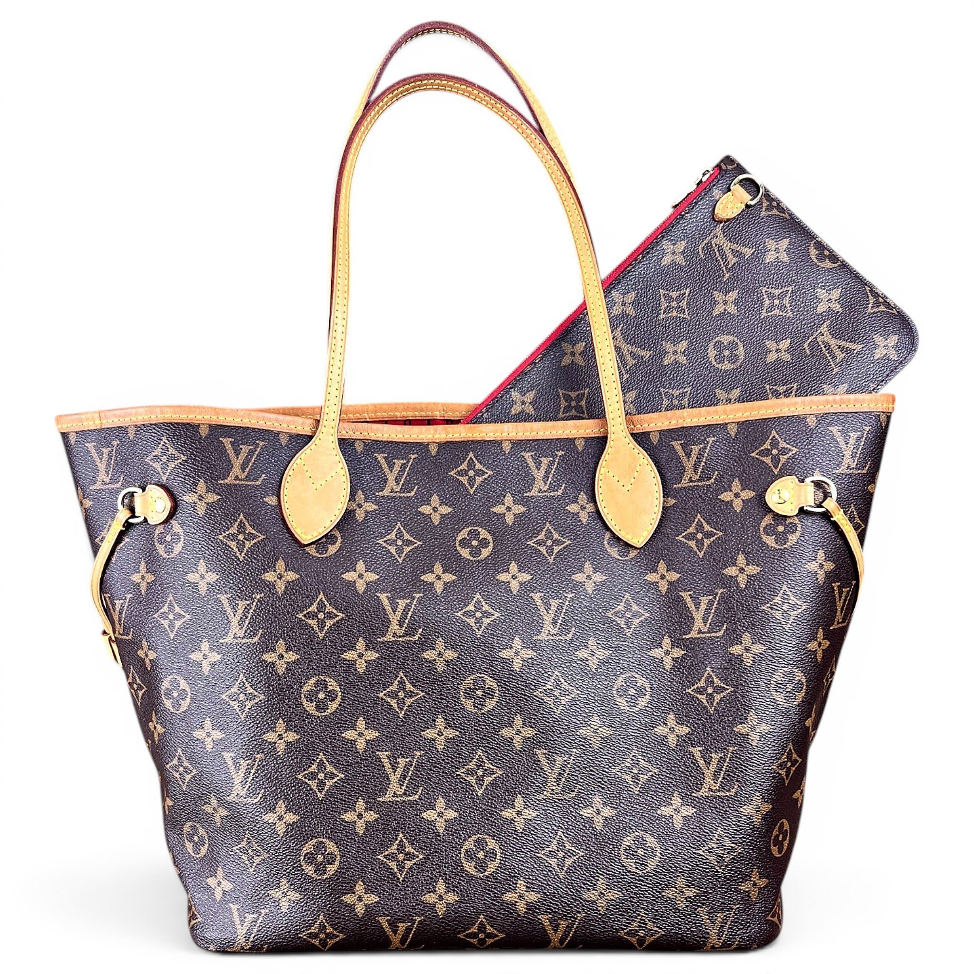 Neverfull leather handbag