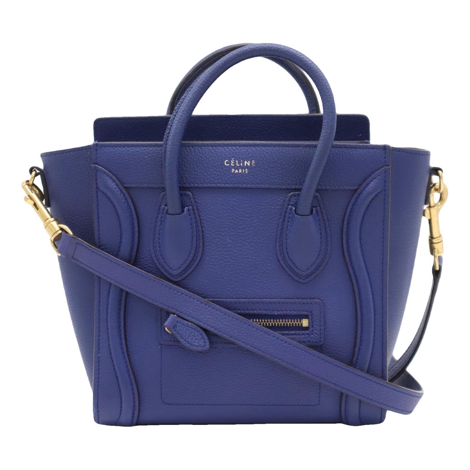 Nano Luggage leather handbag