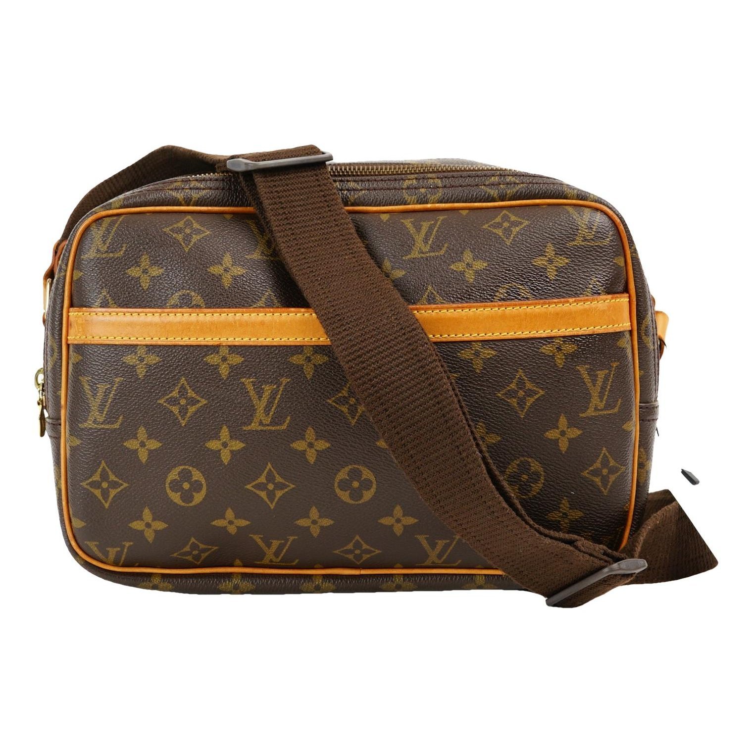 Reporter leather crossbody bag