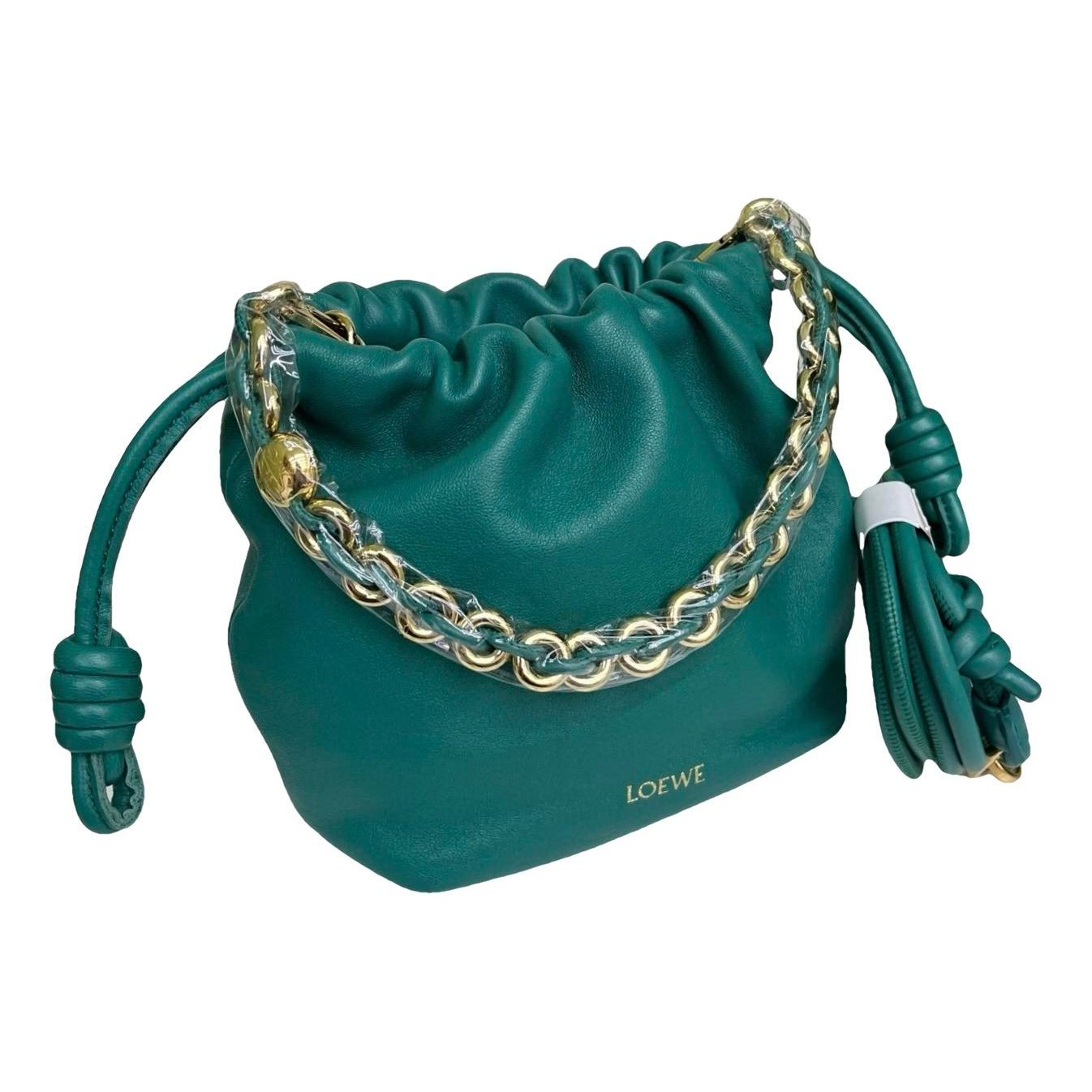 Flamenco leather handbag
