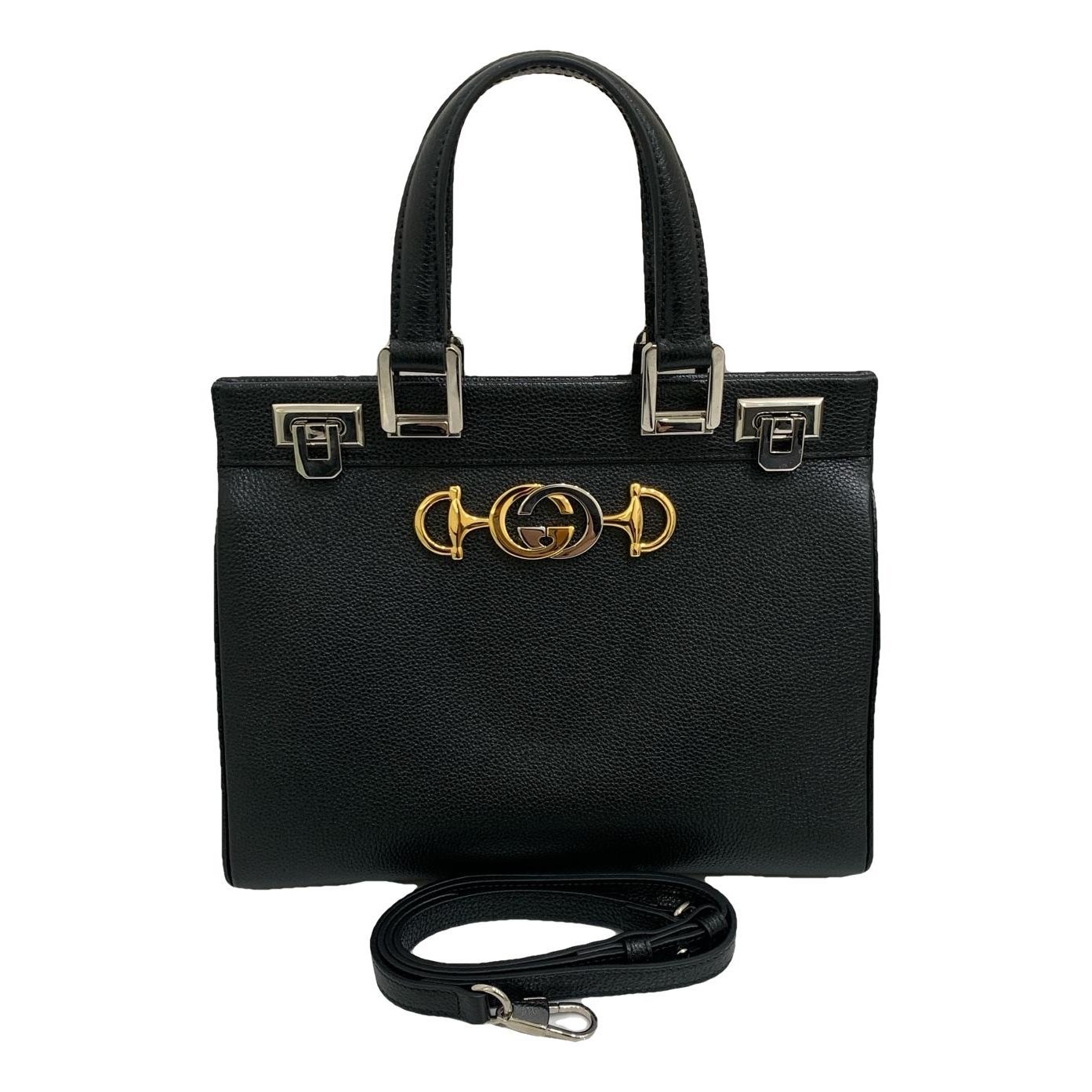 Zumi leather handbag