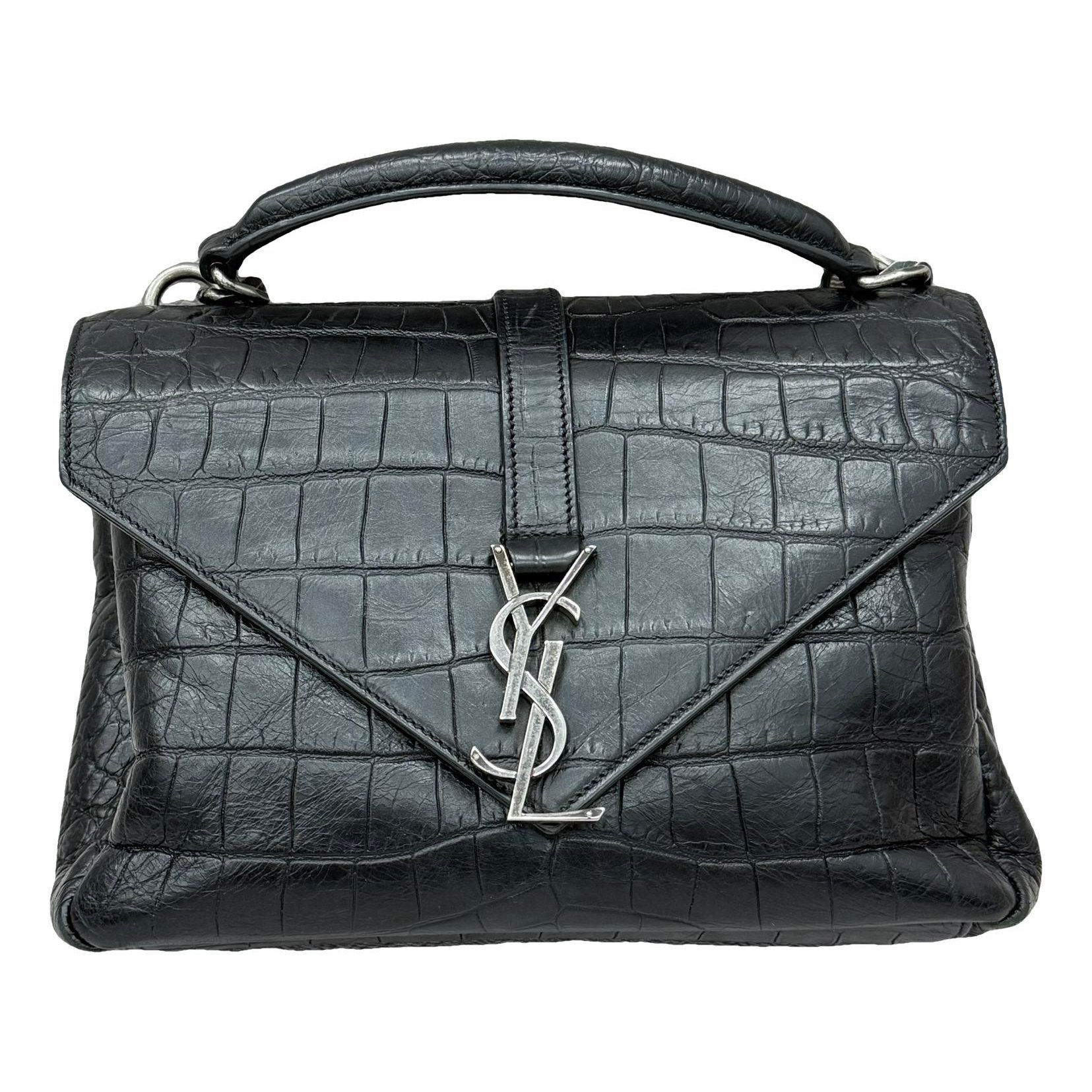 Collége monogramme leather handbag