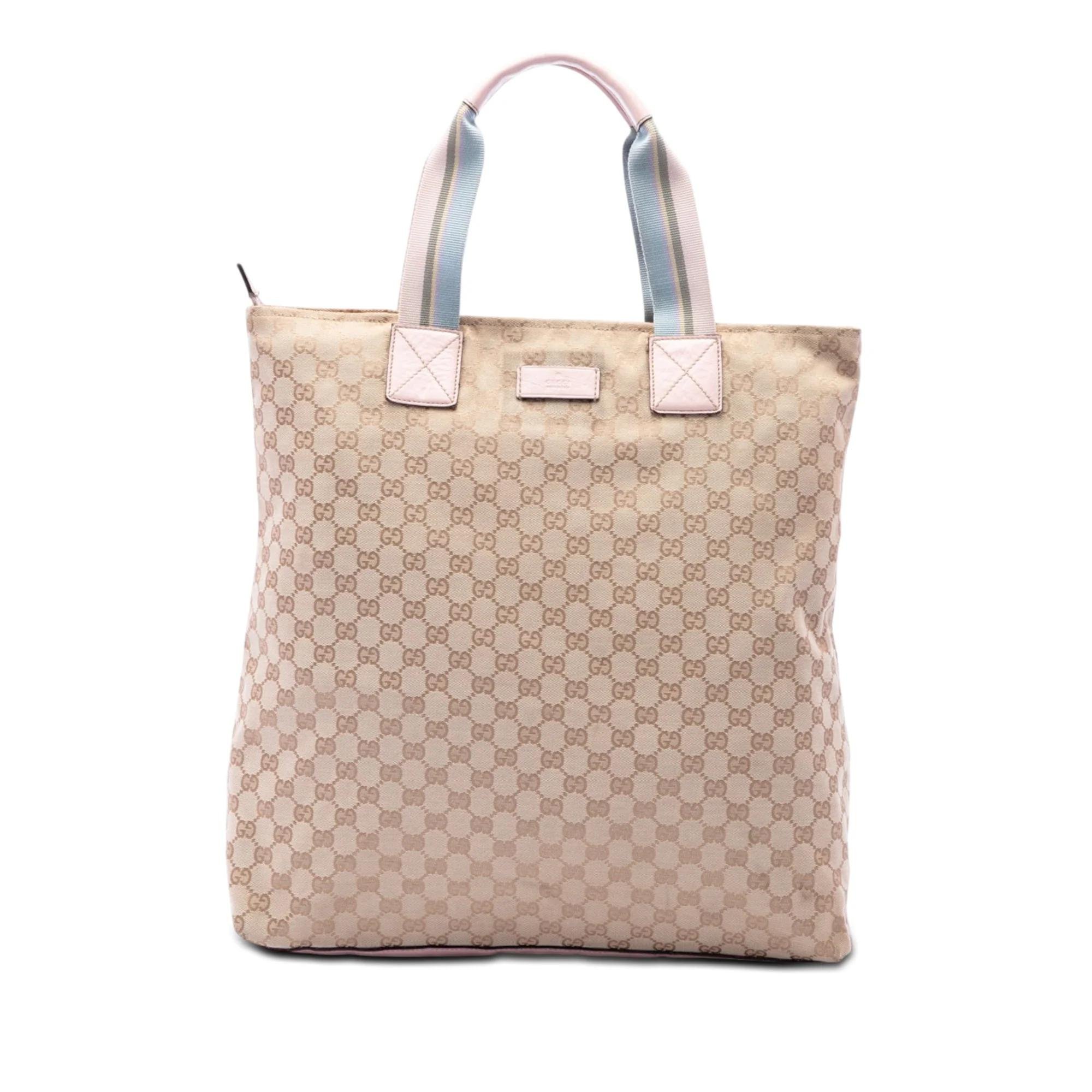 Gucci B leather tote