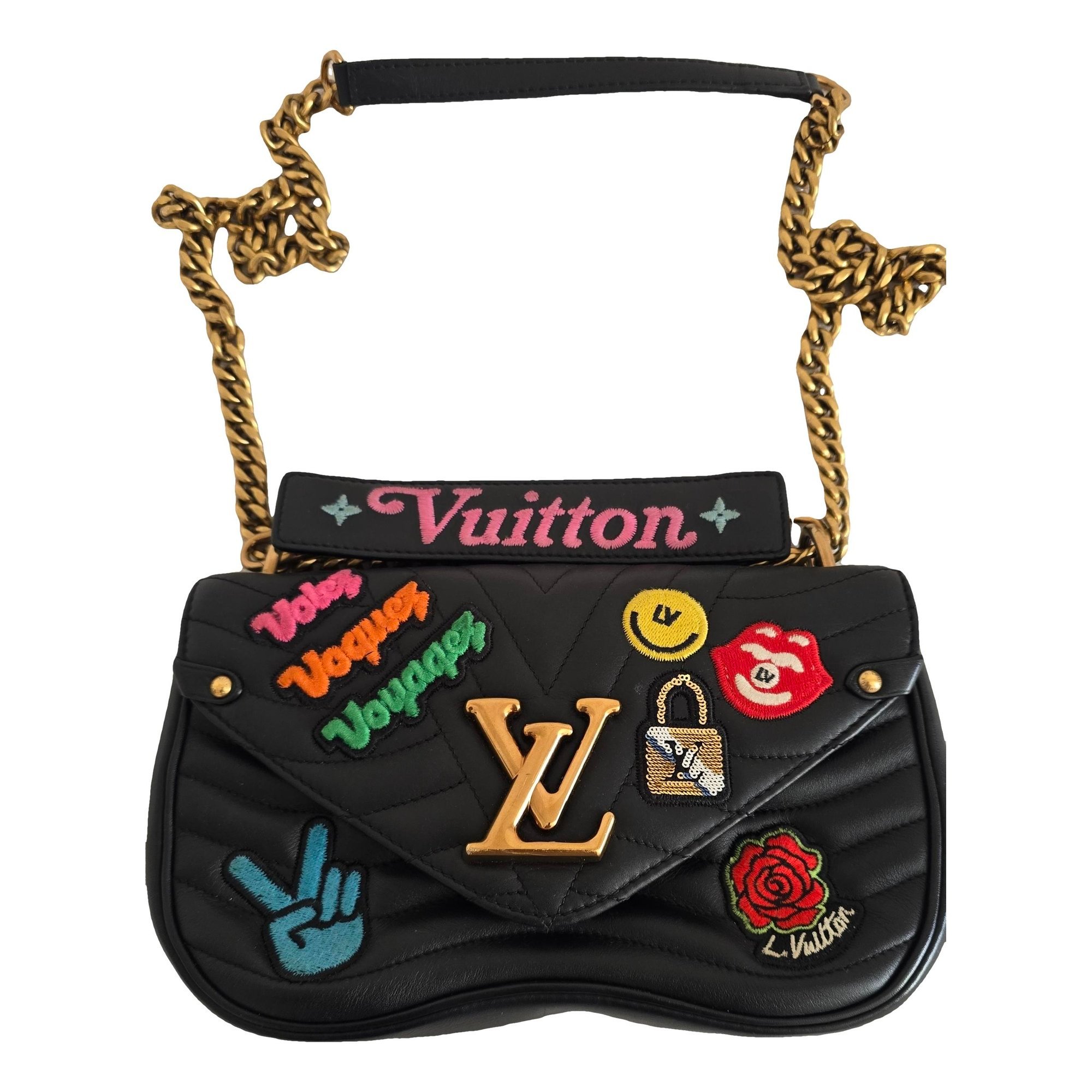 New Wave leather crossbody bag