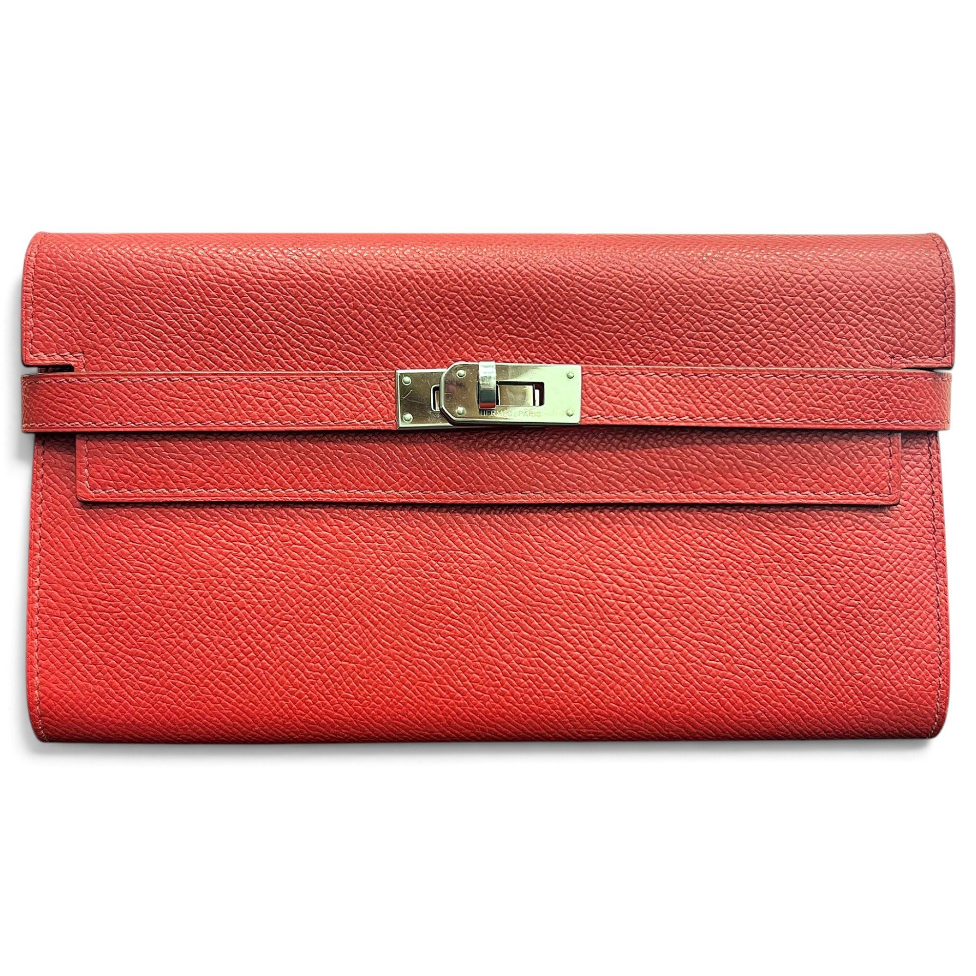 Kelly to go leather clutch bag