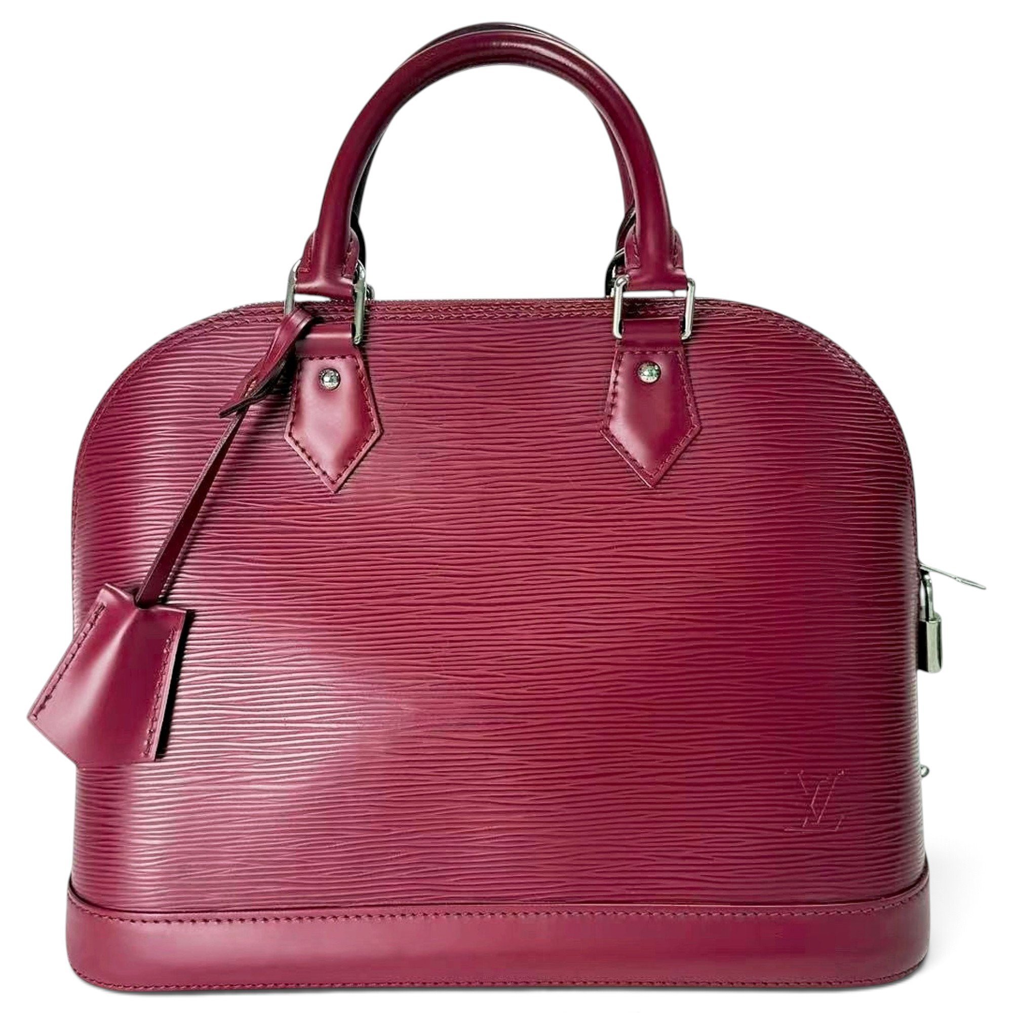 Louis Vuitton Alma leather handbag