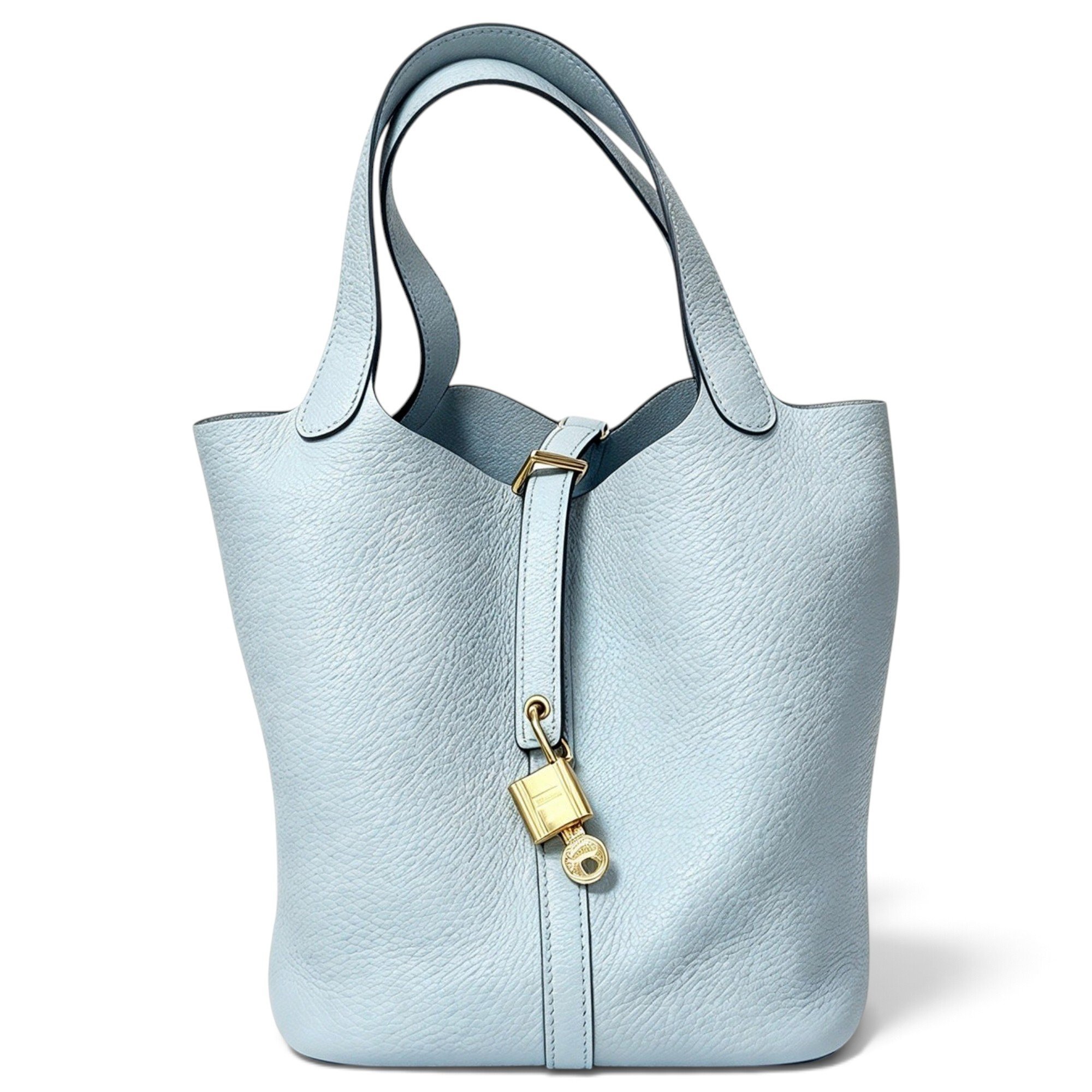 Picotin leather handbag