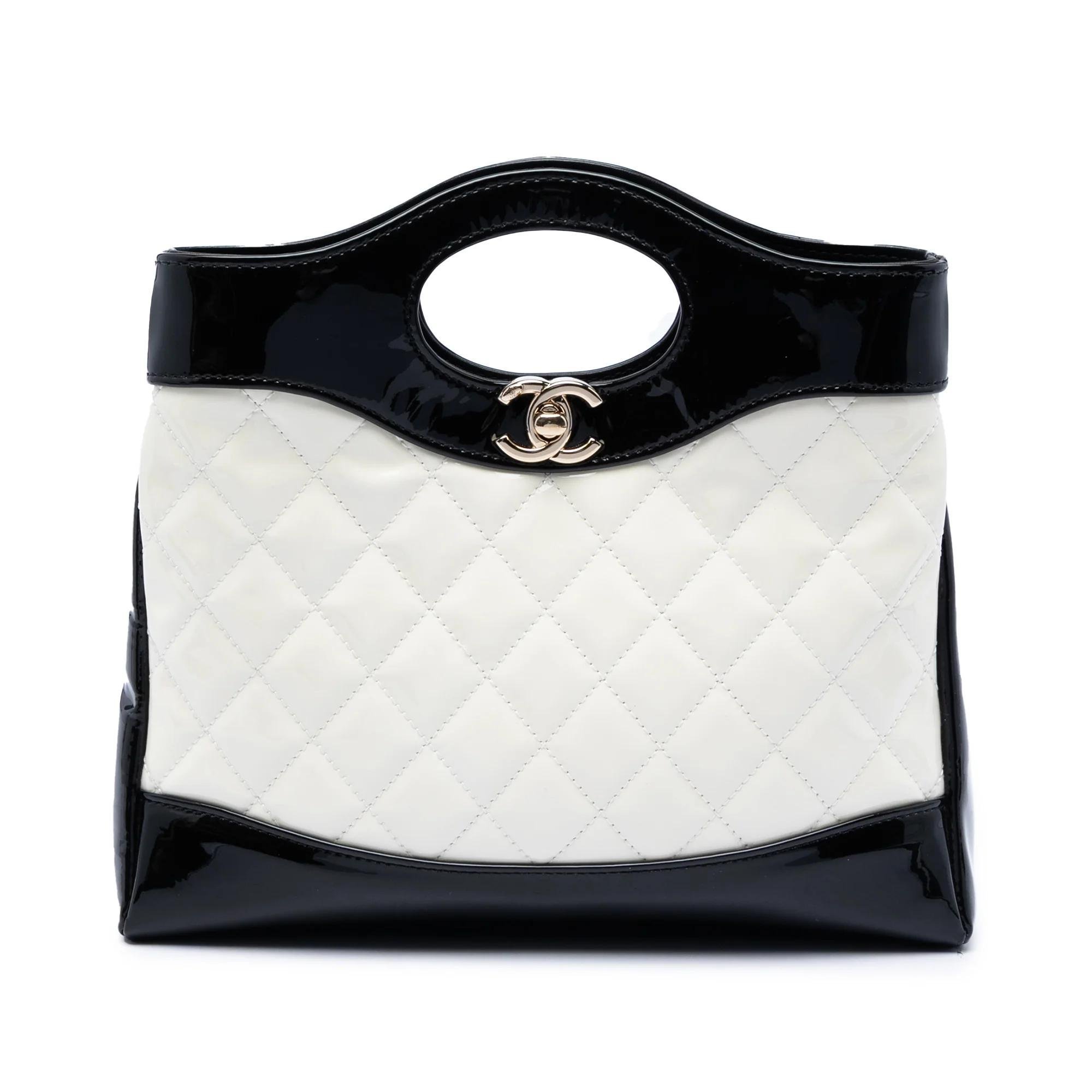 Petite Shopping Tote leather handbag