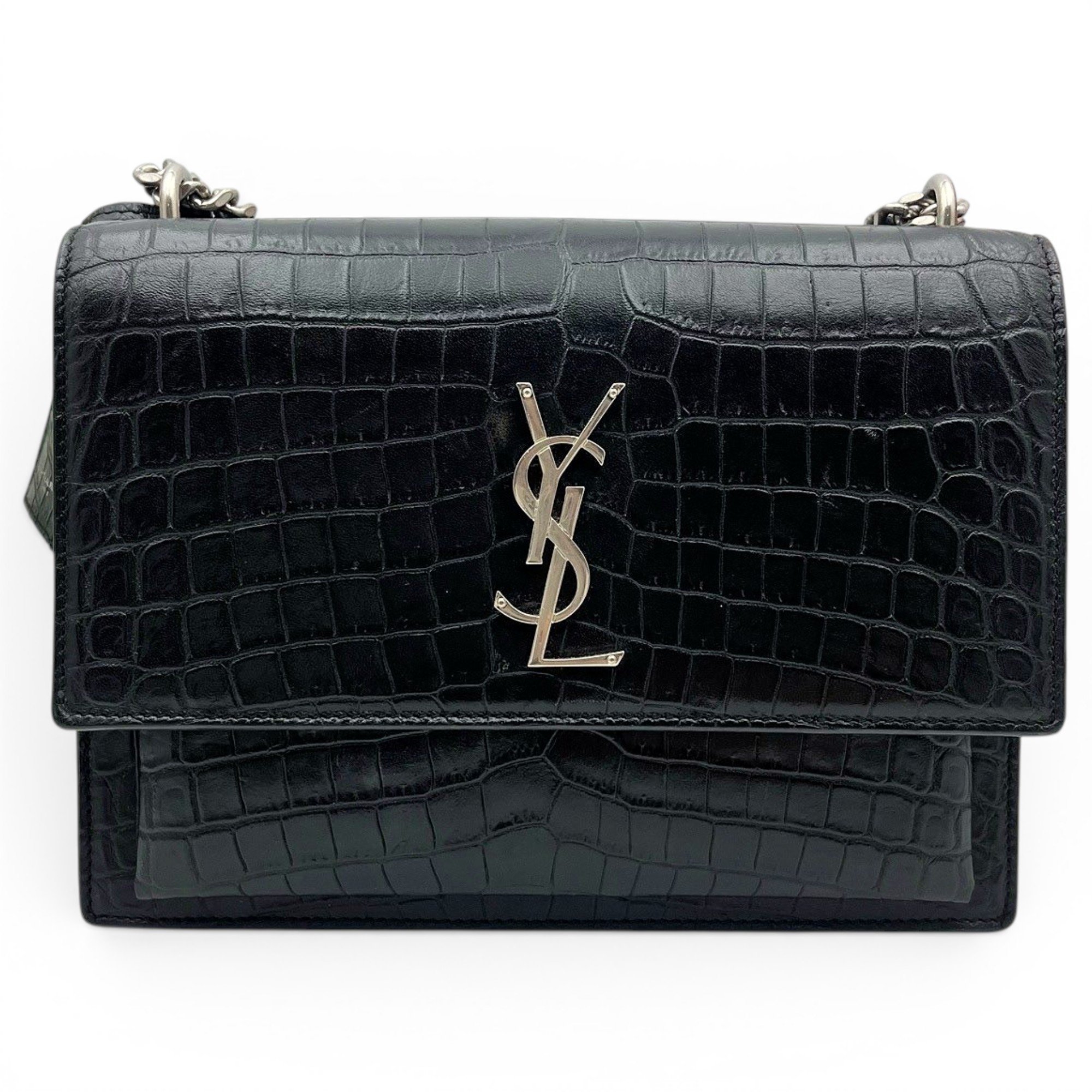 Sunset leather handbag