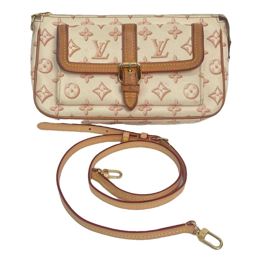 Maxi Multi Pochette Accessoires leather crossbody bag