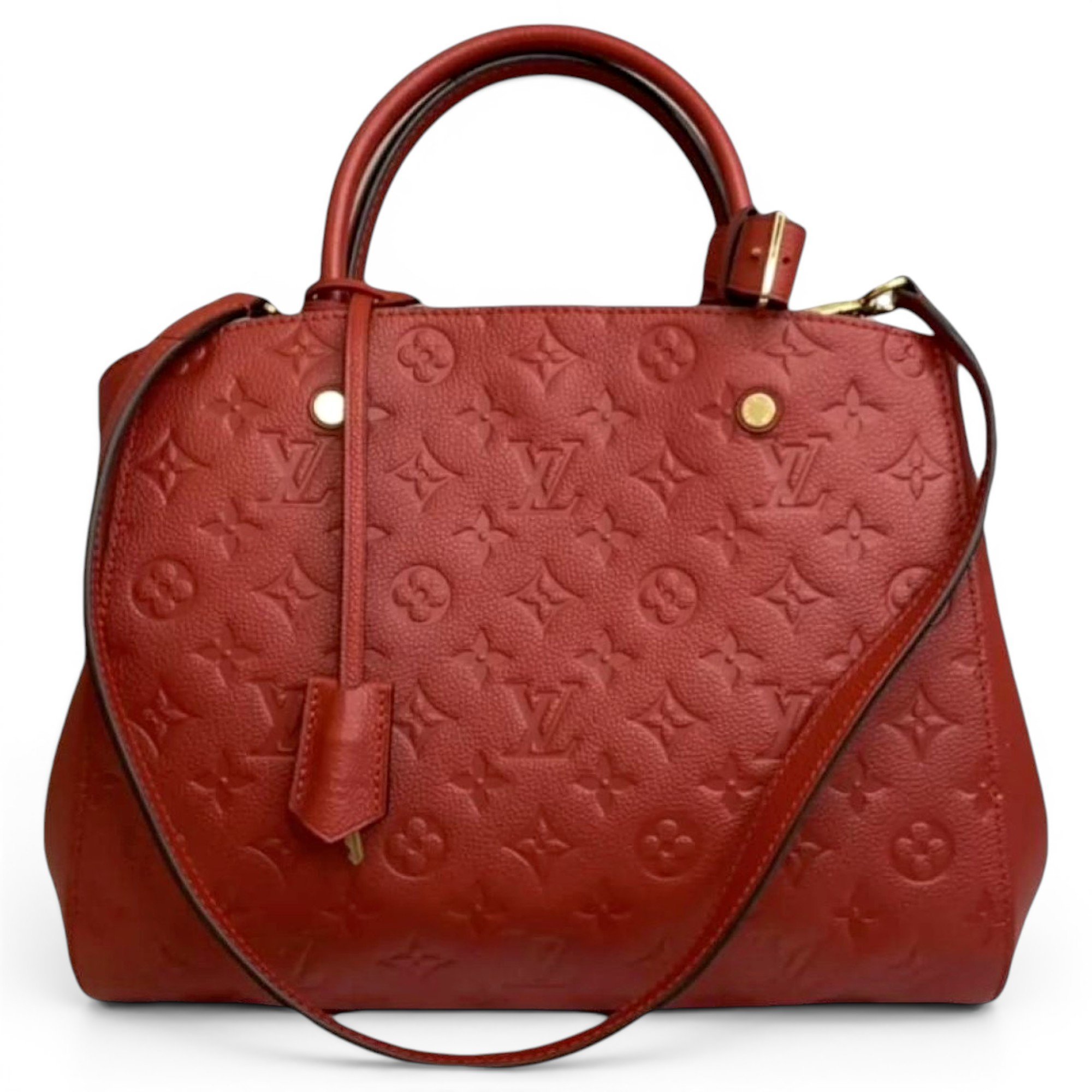 Louis Vuitton Montaigne leather handbag