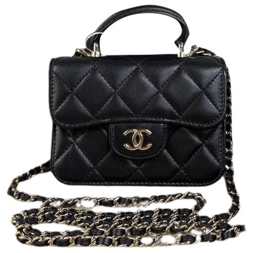 Leather mini bag