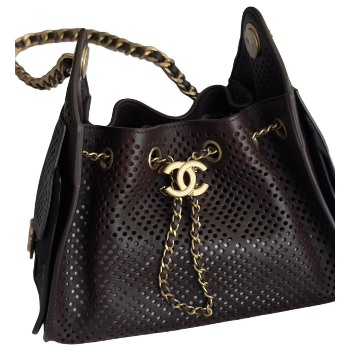 Leather handbag