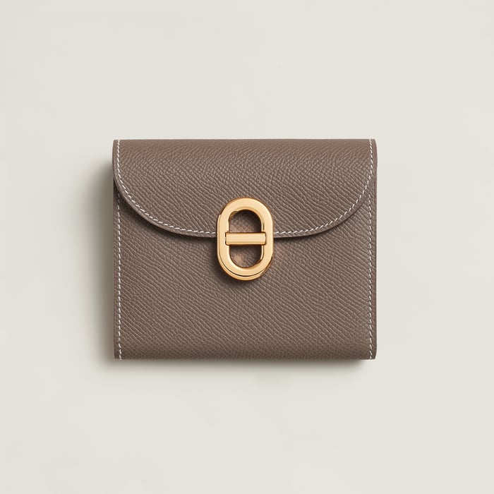 Étoupe Maillon Compact Wallet