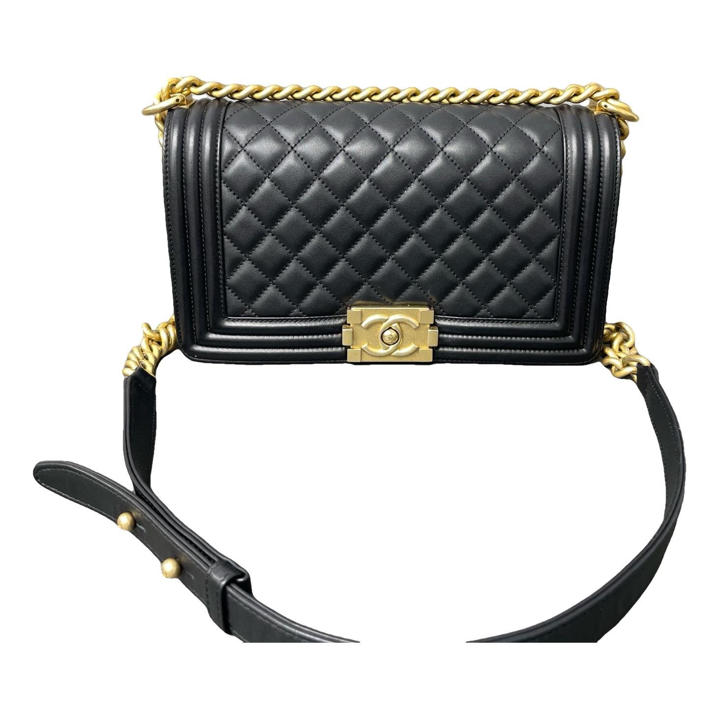 Boy leather crossbody bag