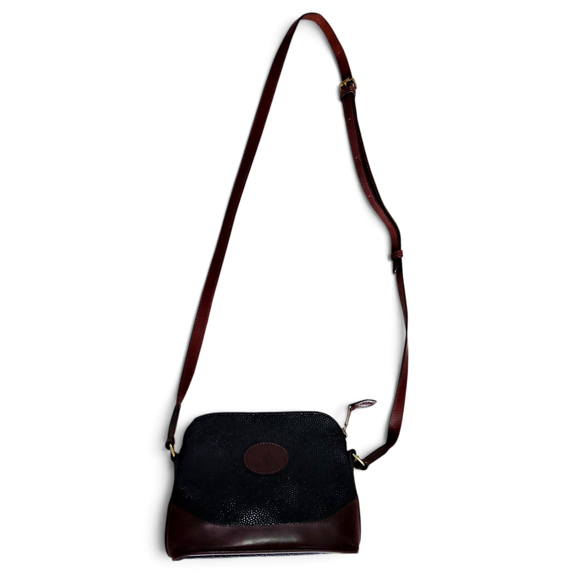 Leather crossbody bag
