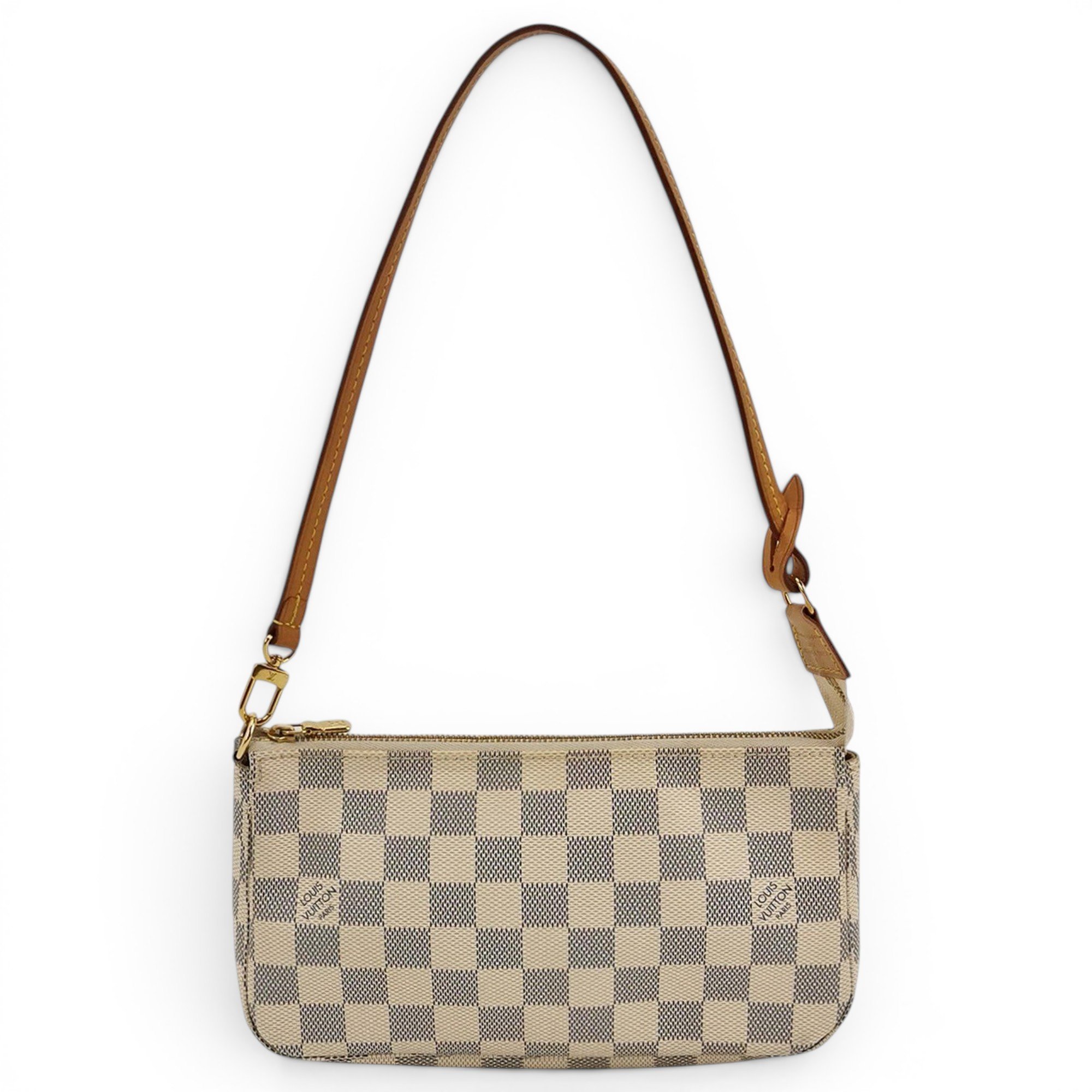 Pochette Accessoire leather handbag