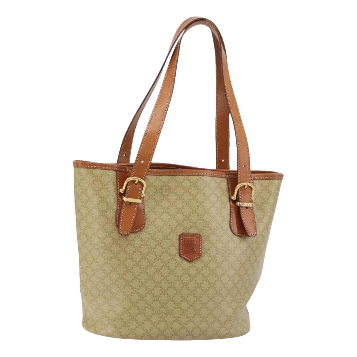 Leather tote