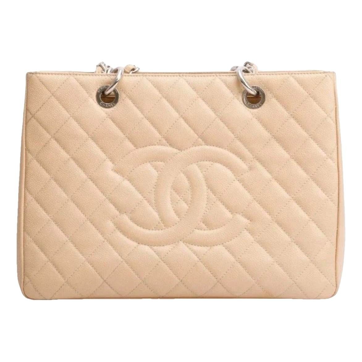 Grand shopping leather tote
