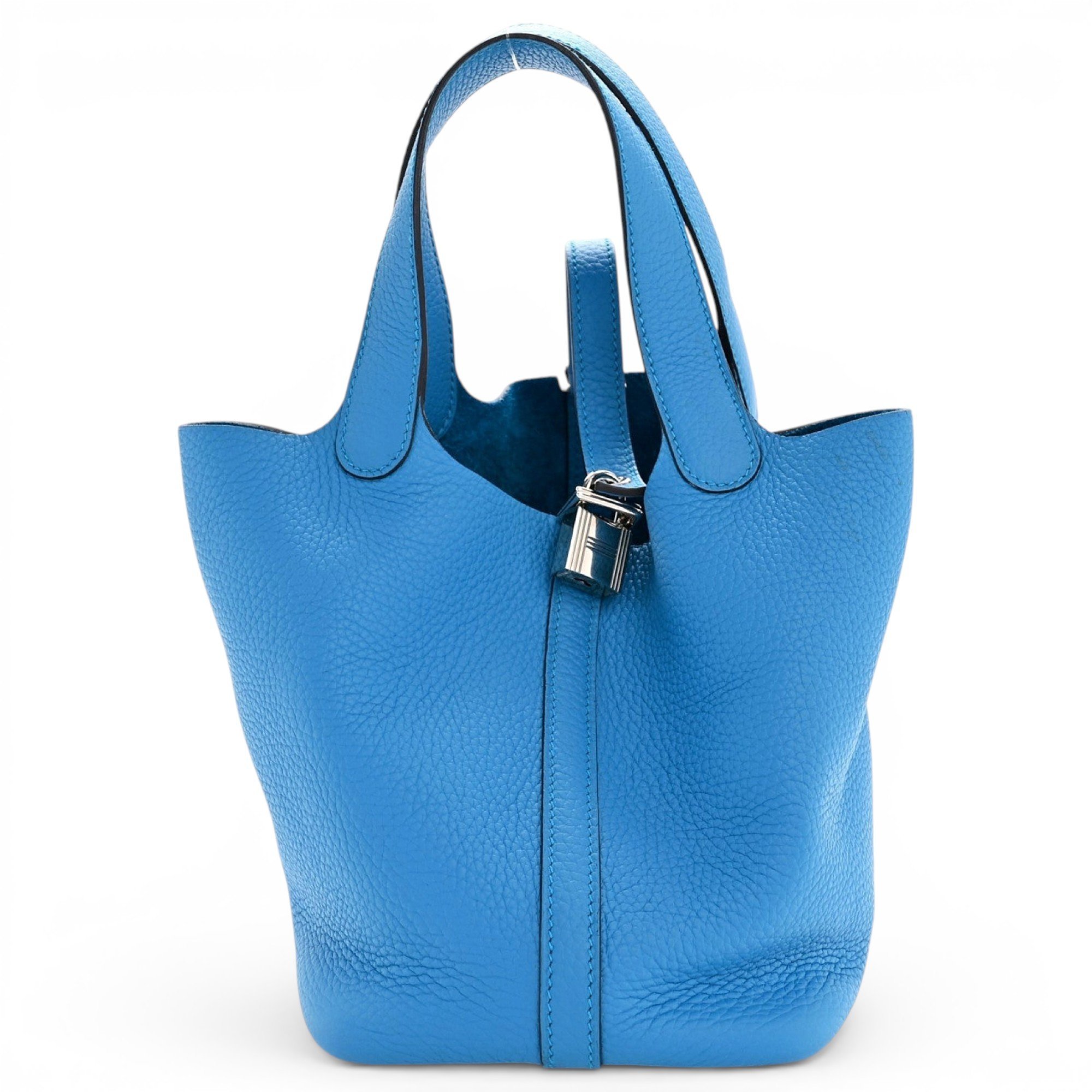 Picotin leather handbag