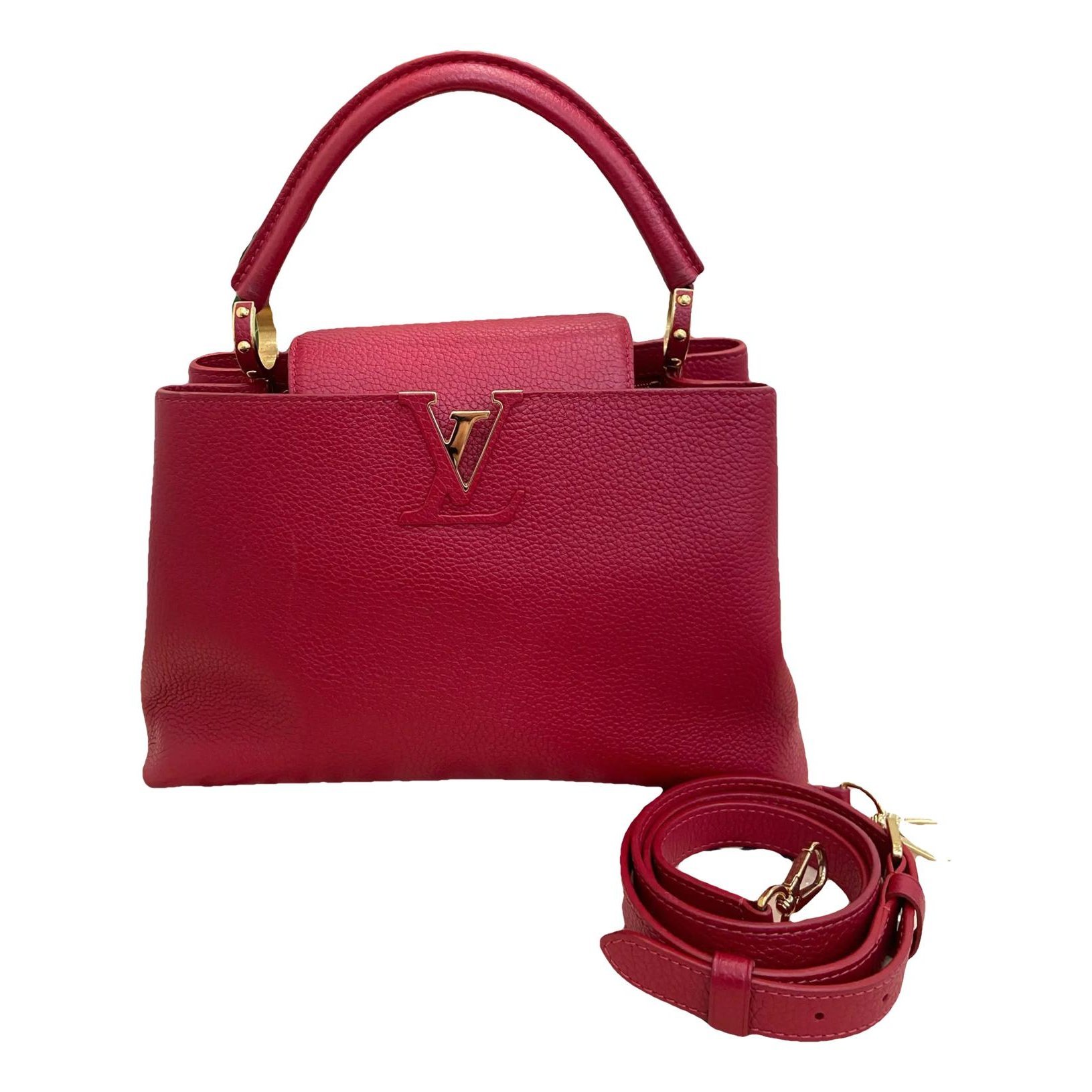 Capucines leather handbag