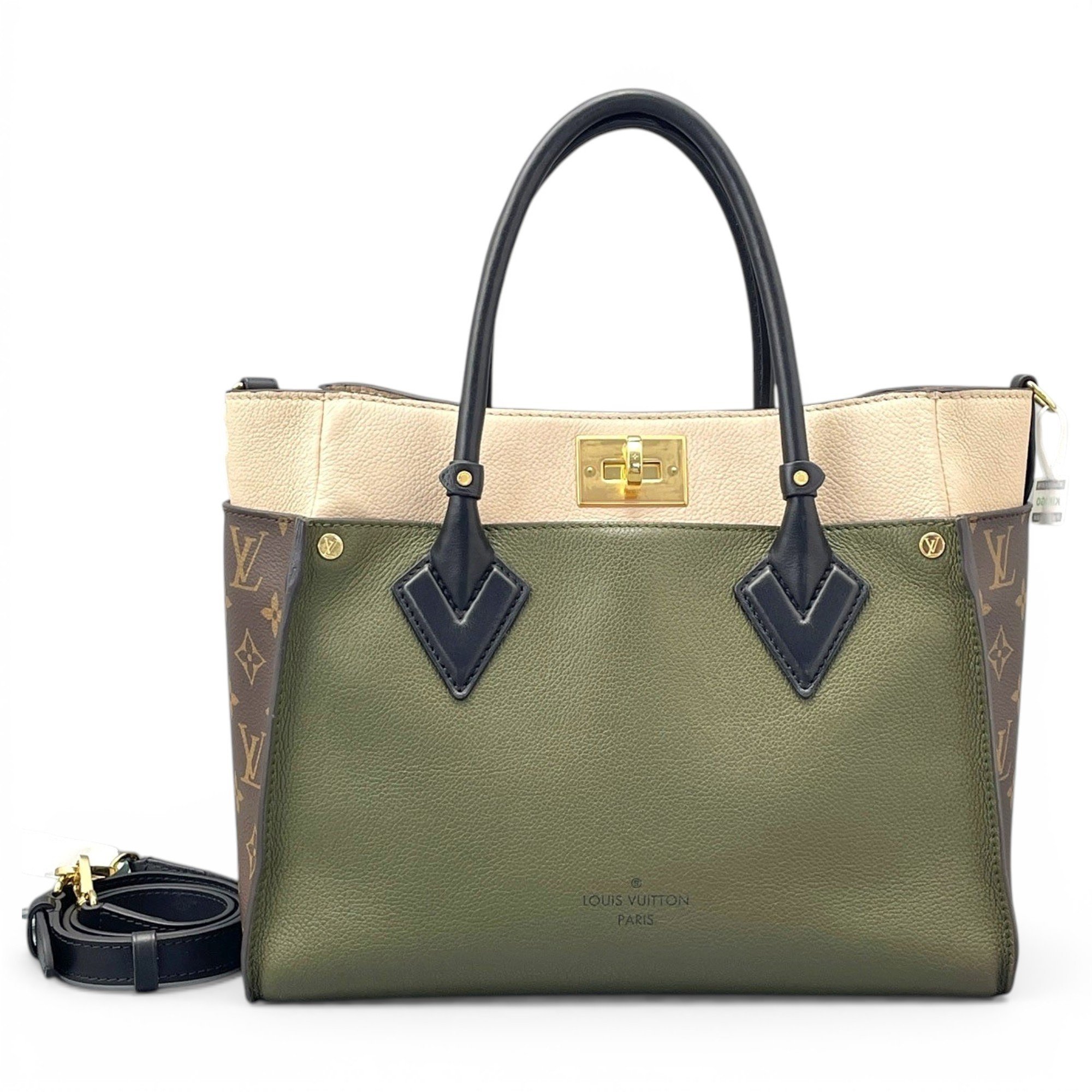 On My Side leather handbag