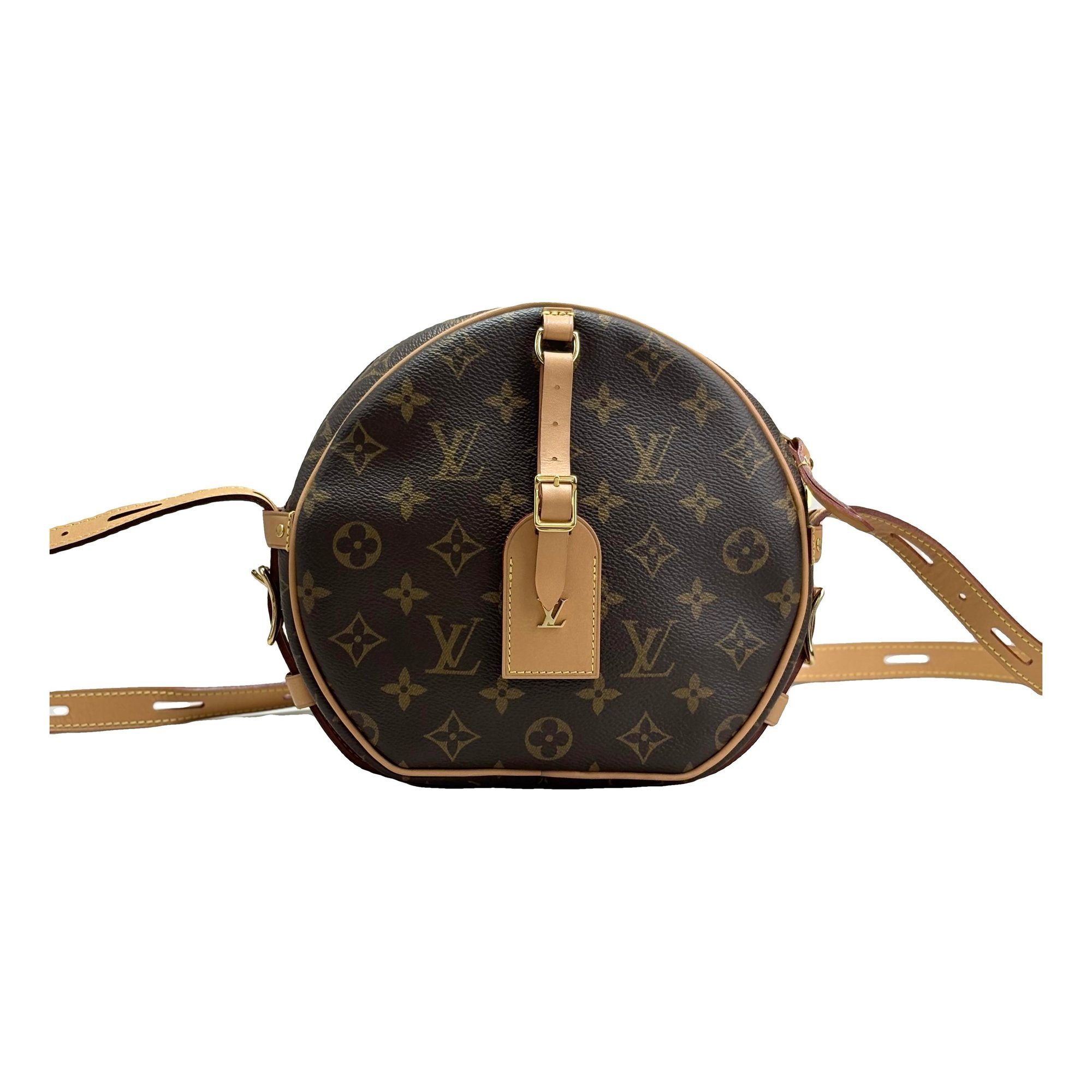 Boîte chapeau souple leather handbag