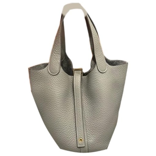 Picotin leather handbag