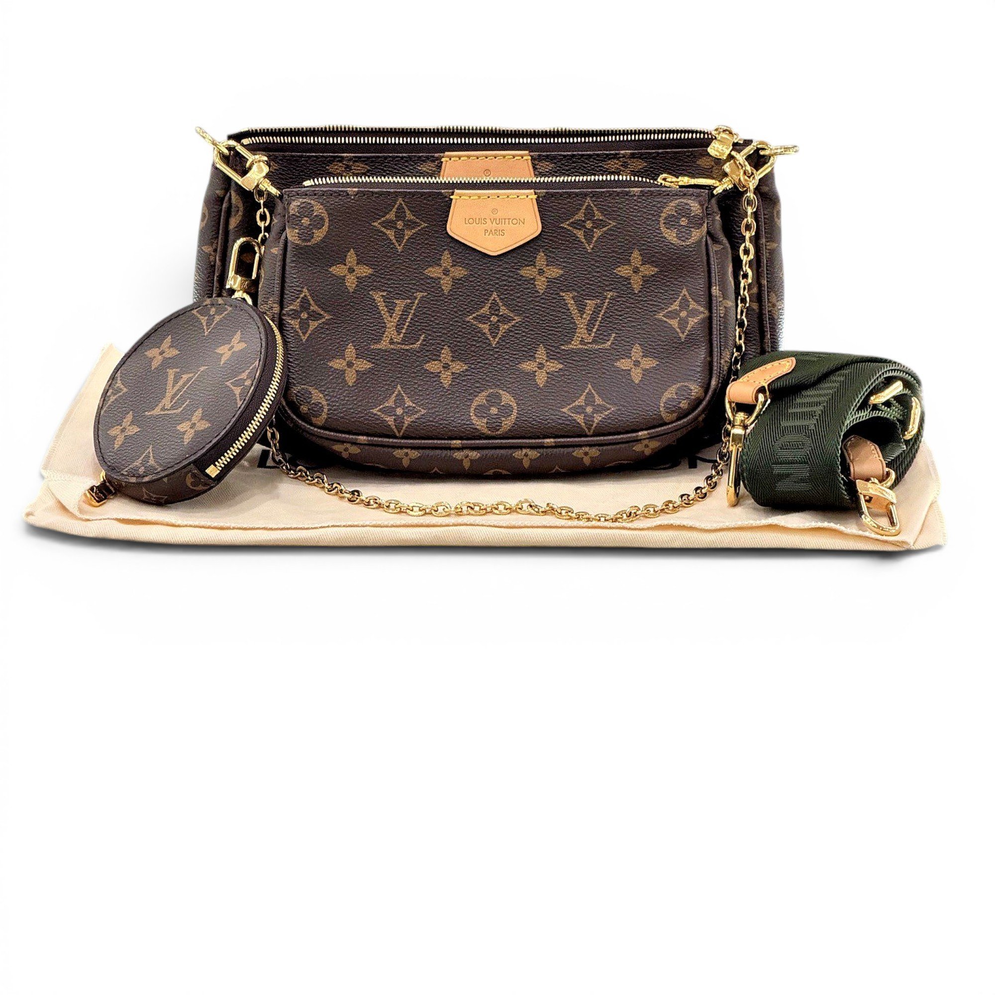 Multi Pochette Accessoires leather handbag