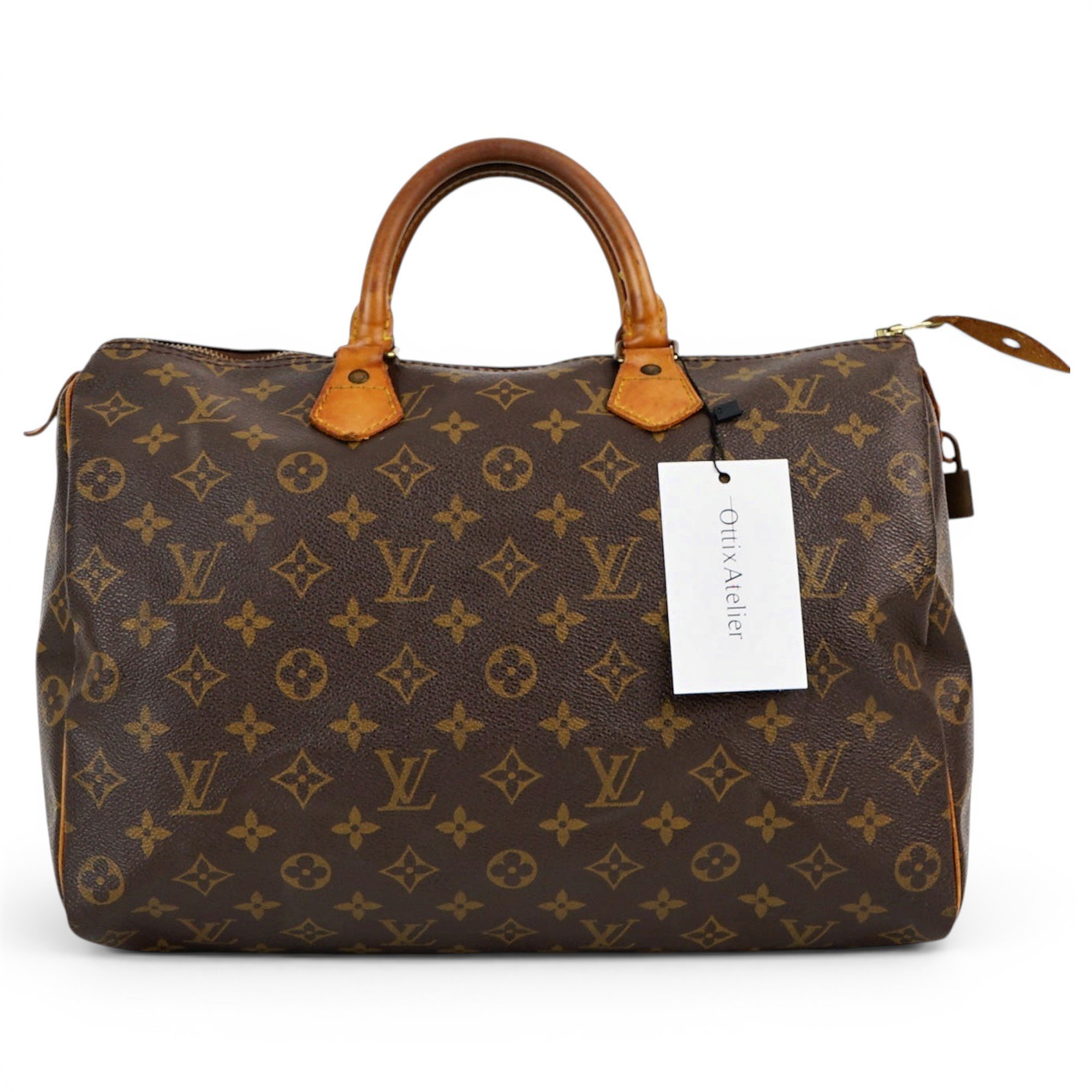Louis Vuitton Speedy leather handbag