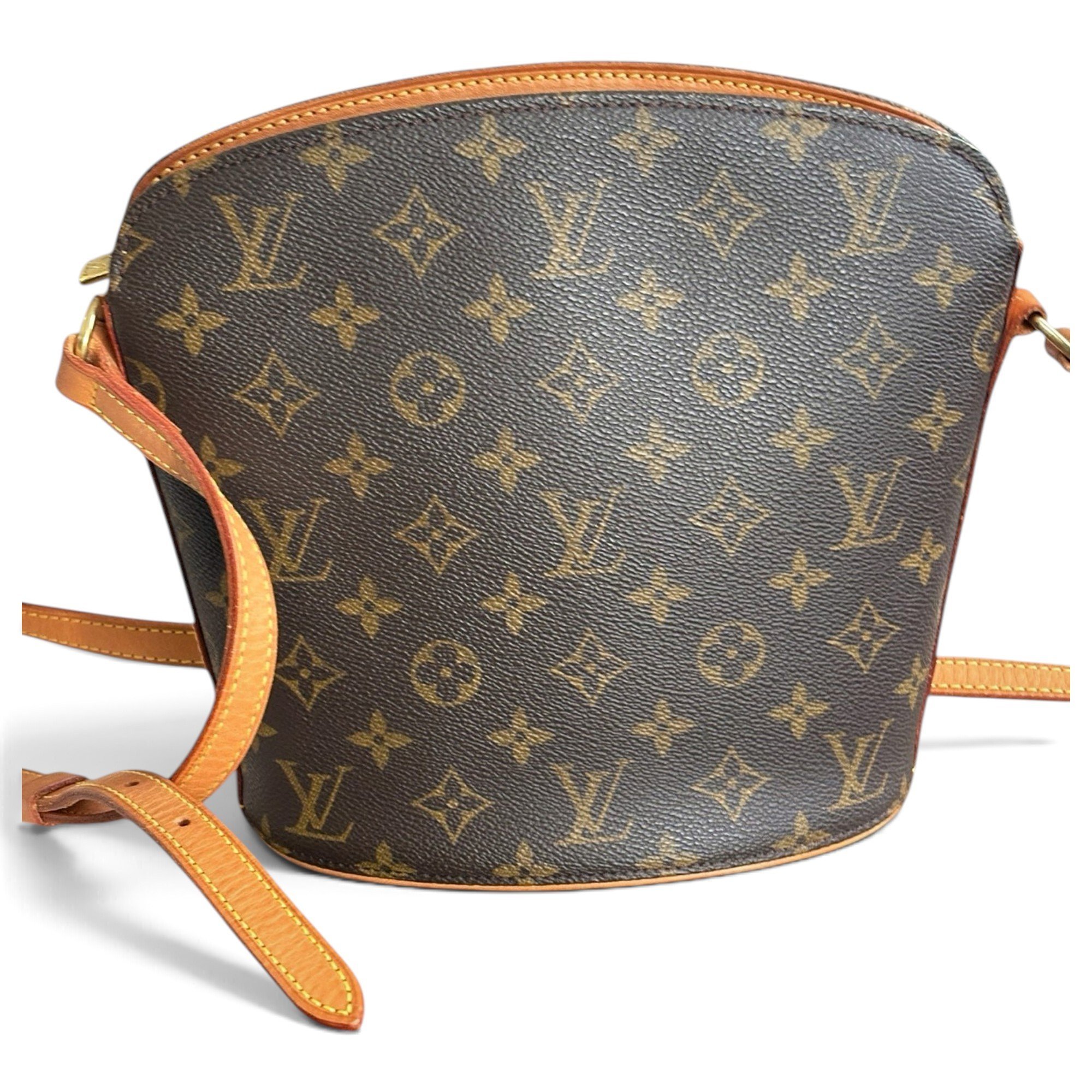 Drouot leather crossbody bag