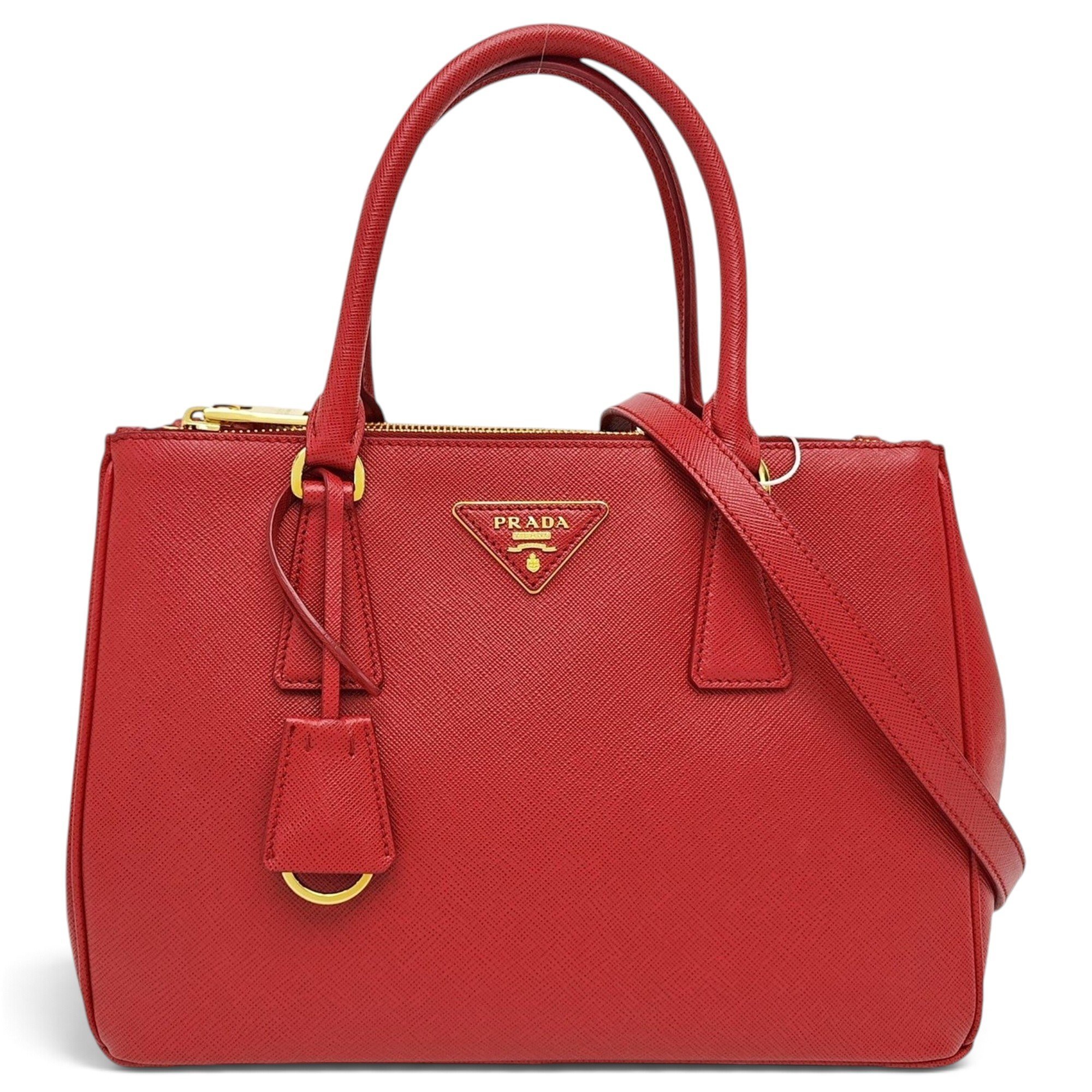 Galleria leather handbag