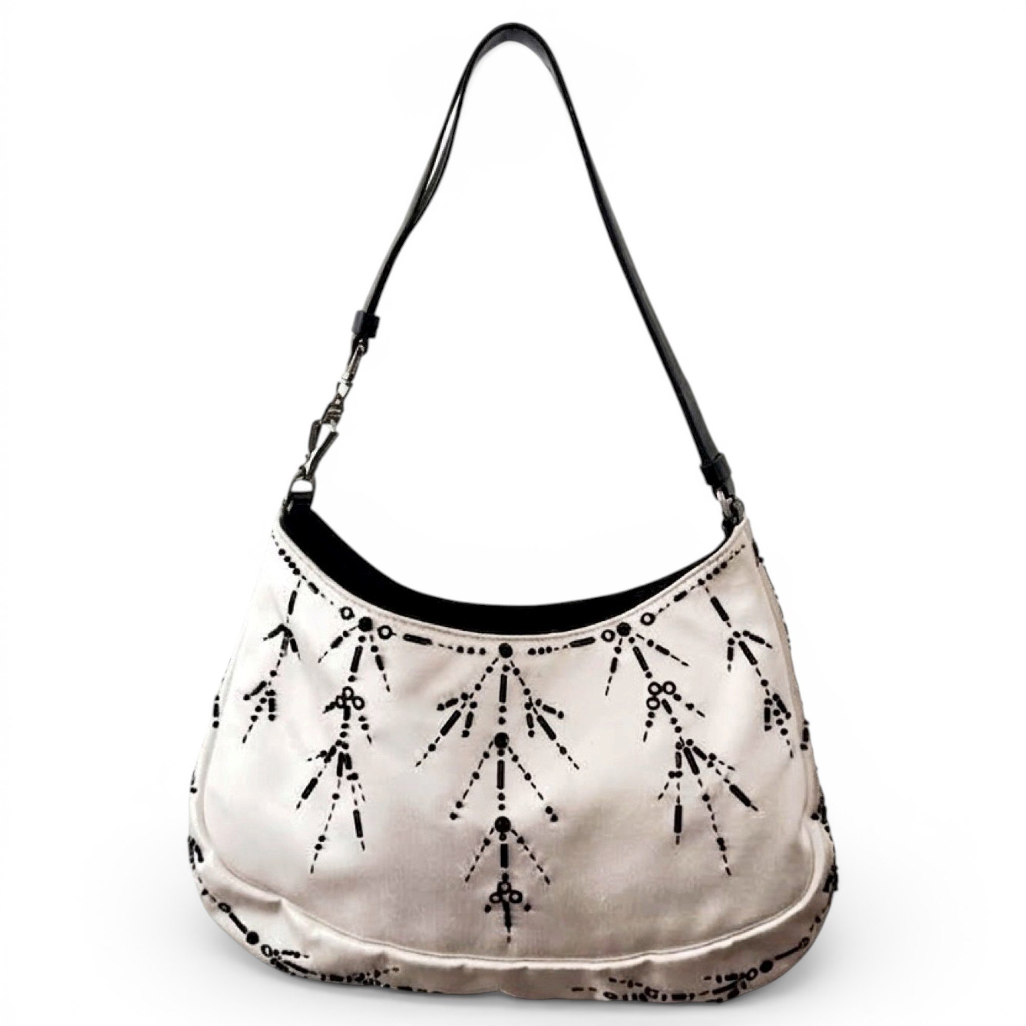Cleo silk handbag
