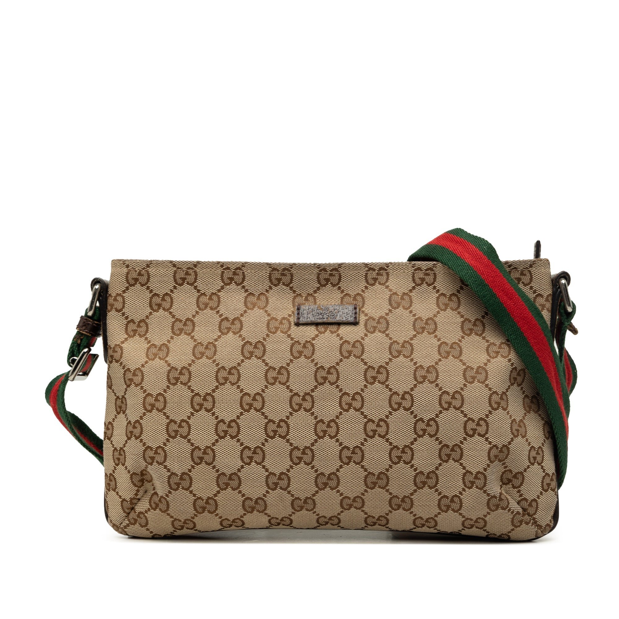 Gucci B leather handbag