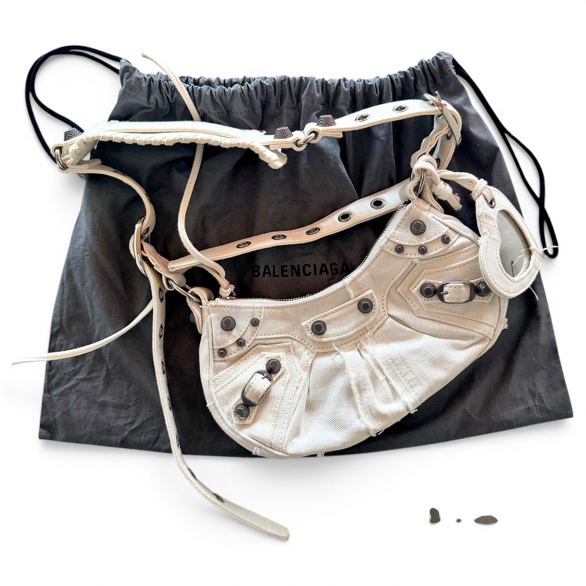 Balenciaga Le Cagole cloth handbag