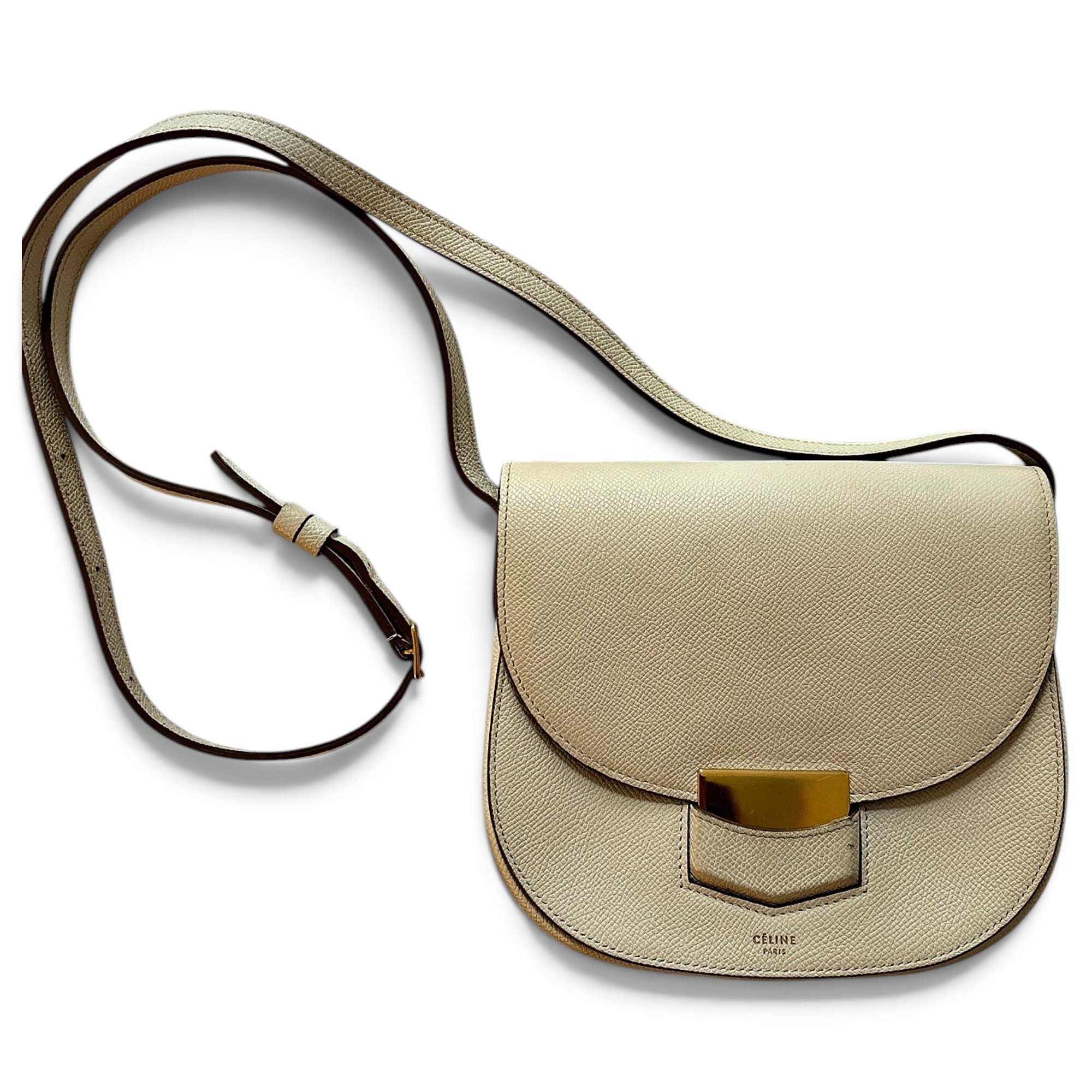 Classic leather crossbody bag