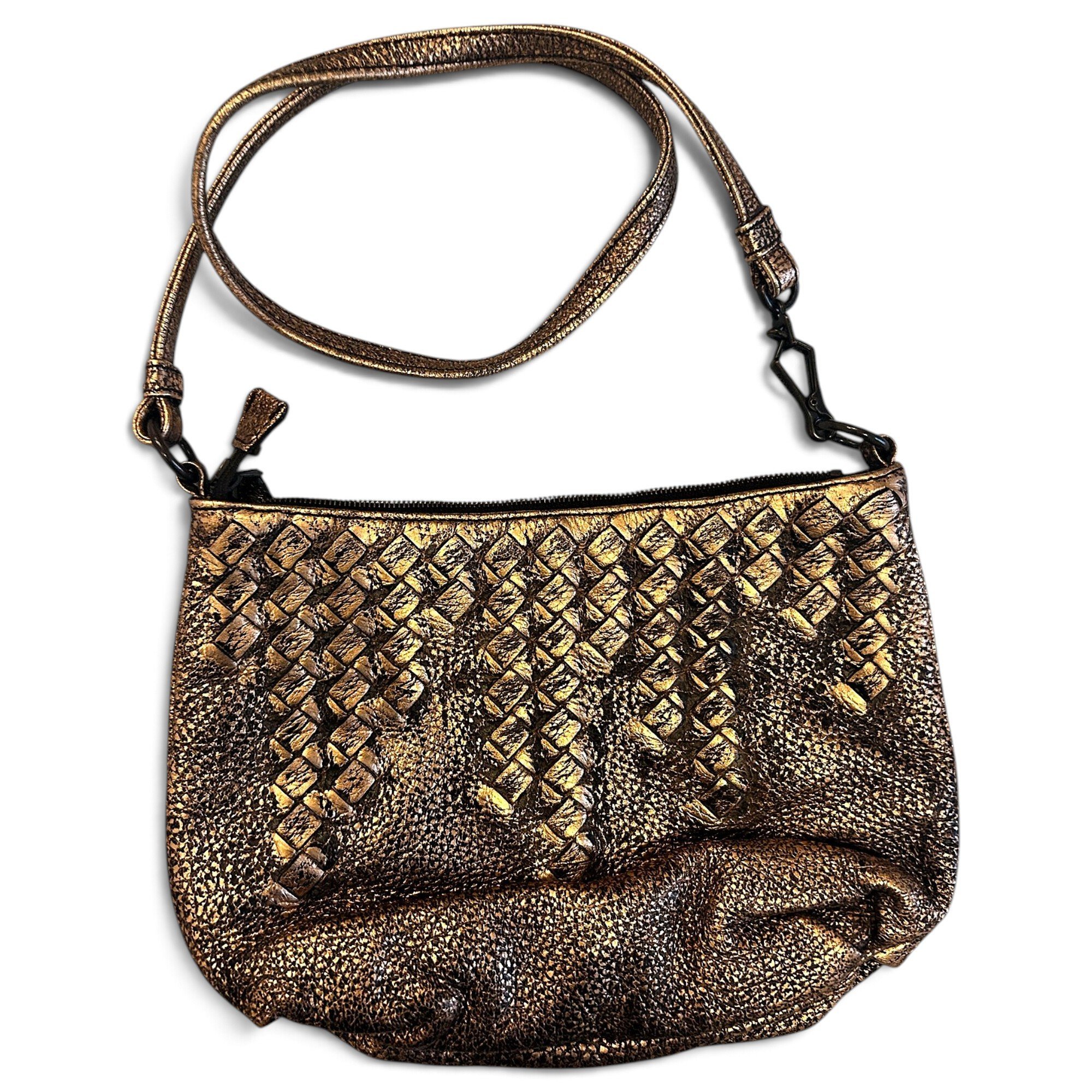 Leather crossbody bag