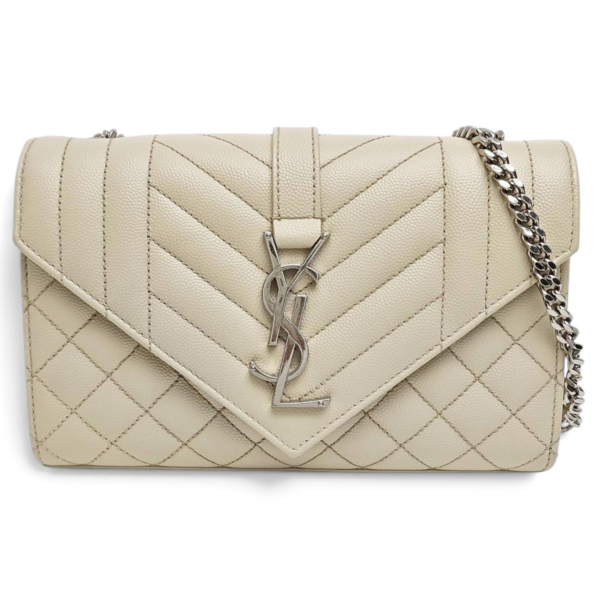 Baby monogramme leather handbag