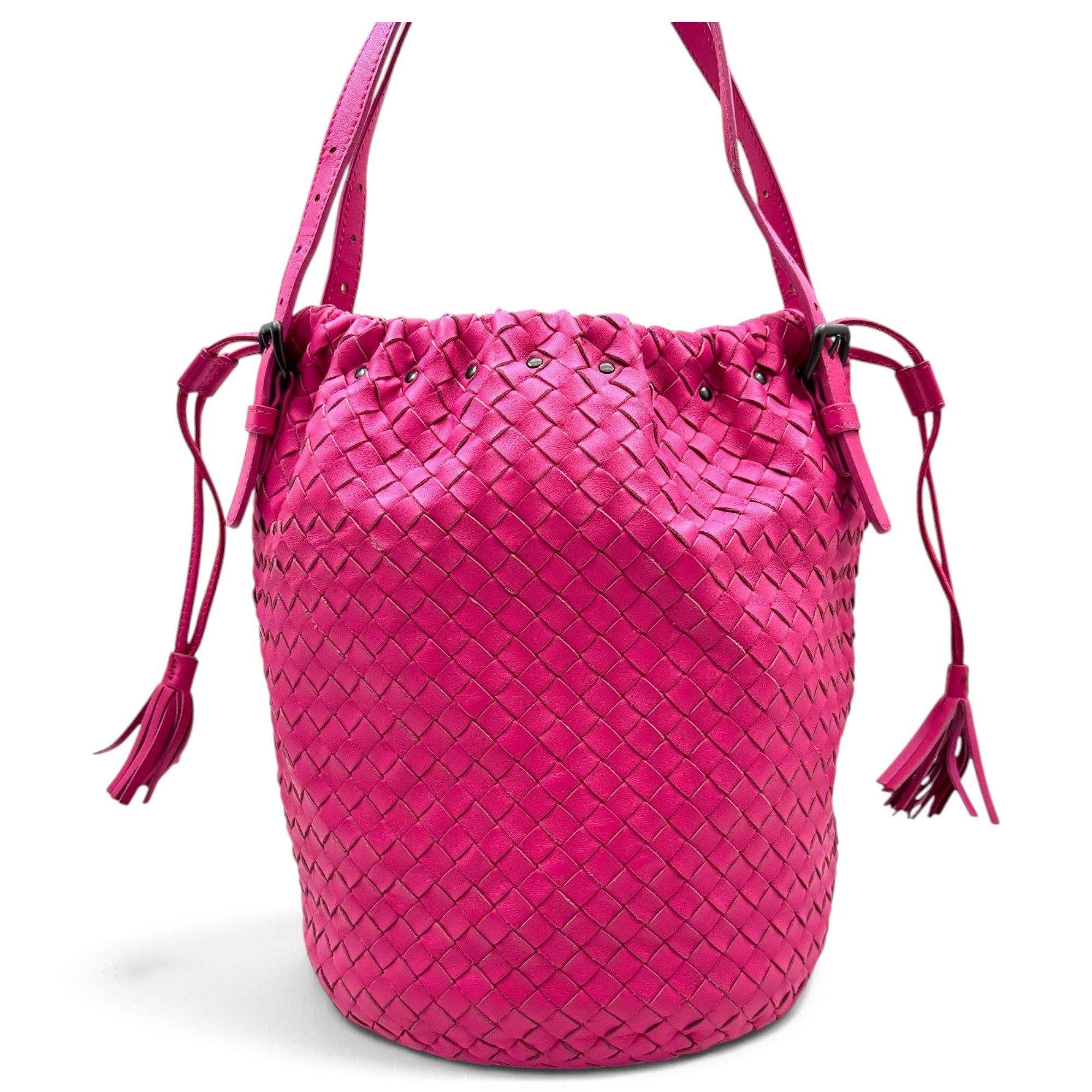 Leather handbag