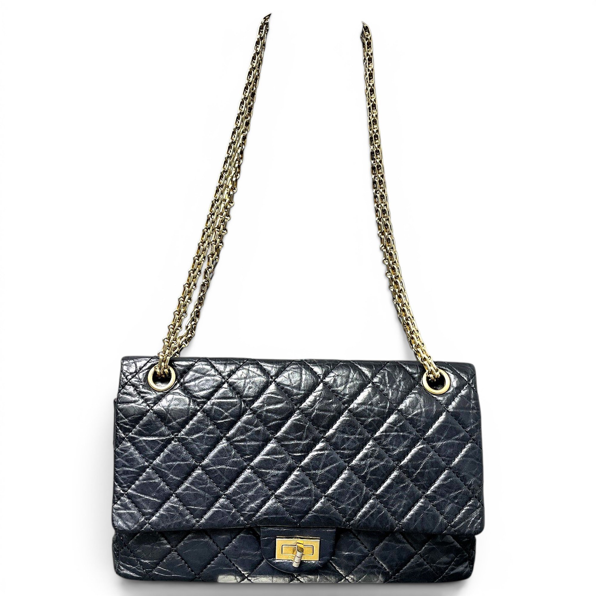 2.55 leather handbag