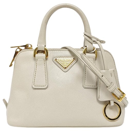 Promenade leather handbag