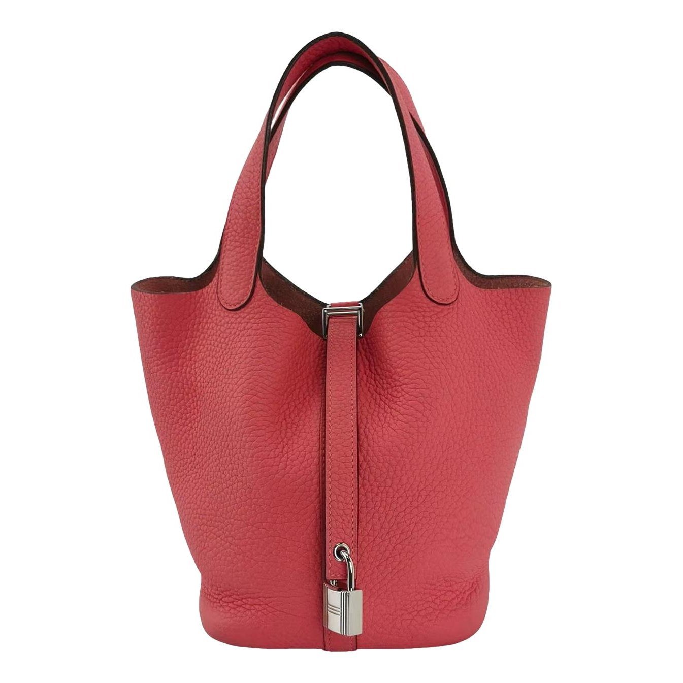 Picotin leather handbag