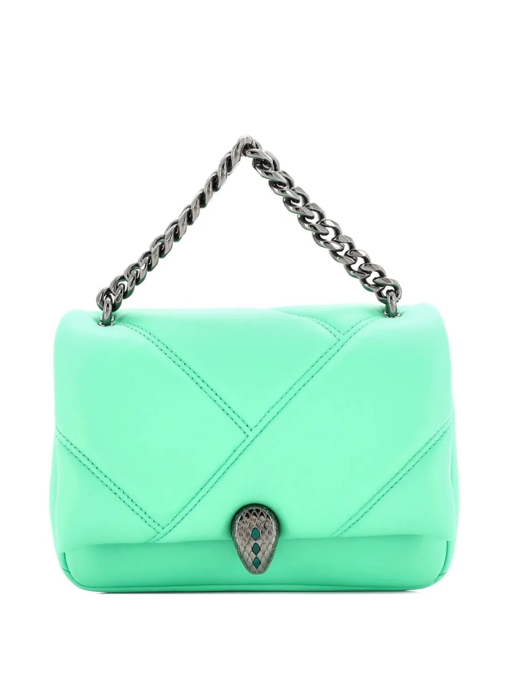 Bvlgari Serpenti Cabochon Messenger Bag Diagonal Quilted Leather Mini shoulder bag