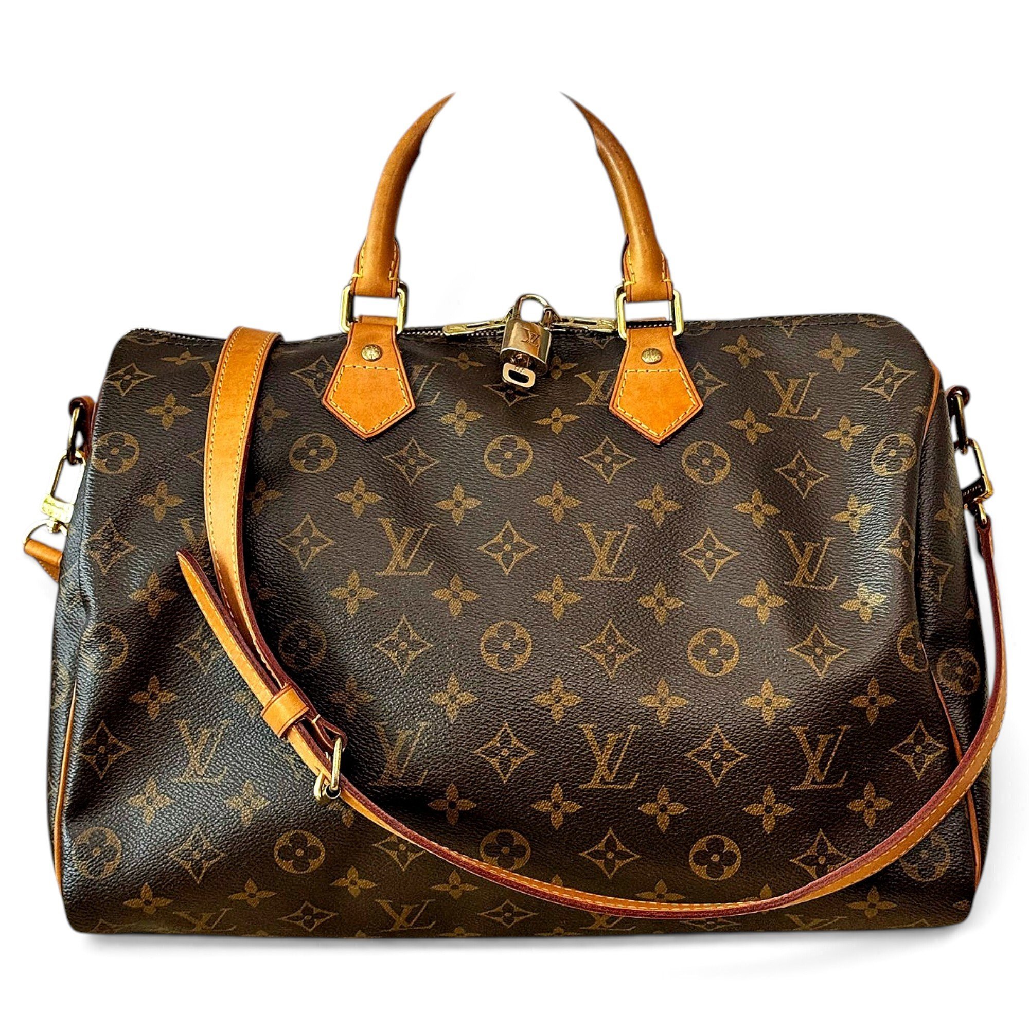 Louis Vuitton Speedy Bandoulière leather handbag
